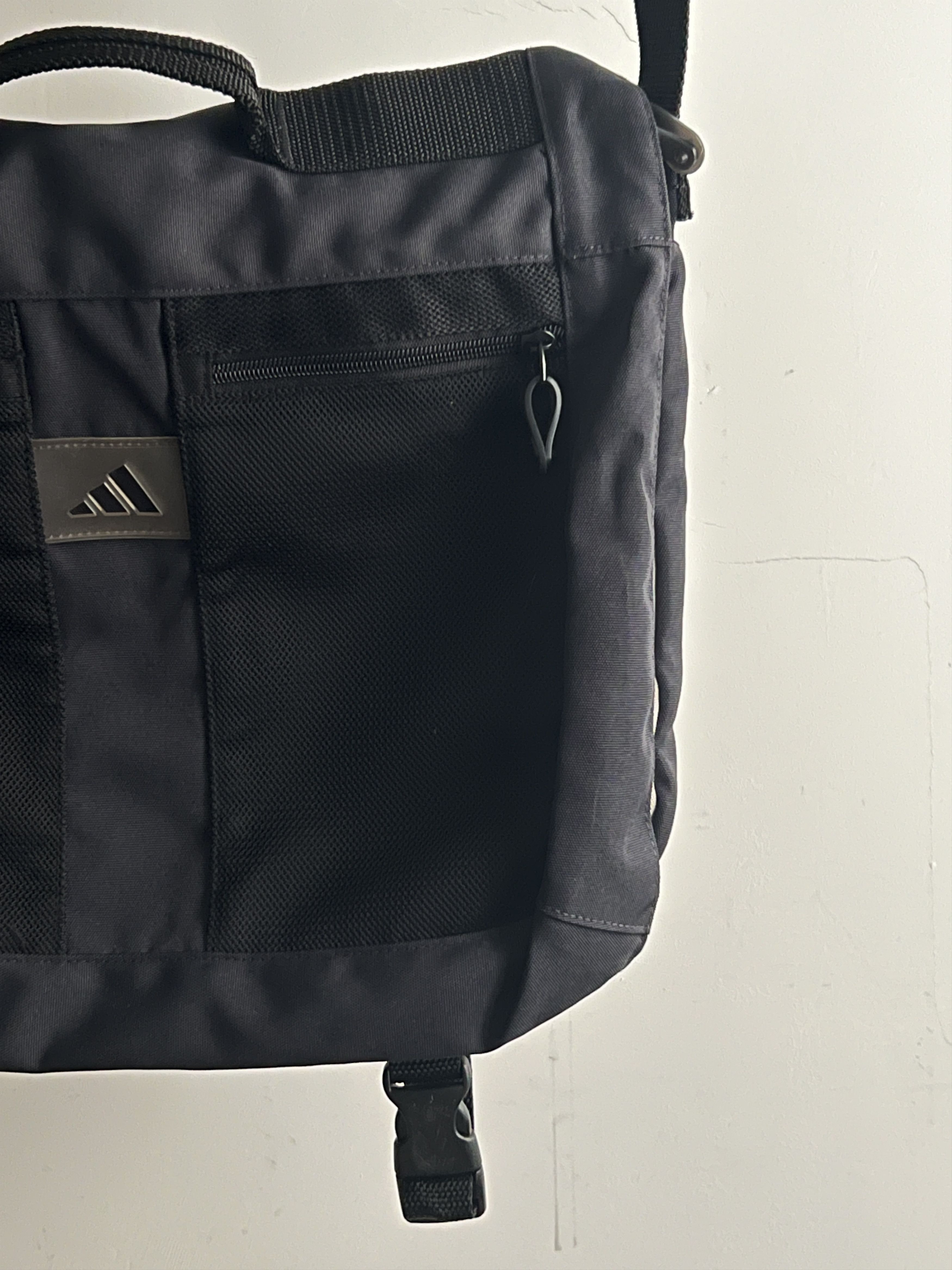 Adidas × Vintage Vintage 00s Adidas Avant Garde Y2K Drill Crossbody Bag Size ONE SIZE - 3 Thumbnail