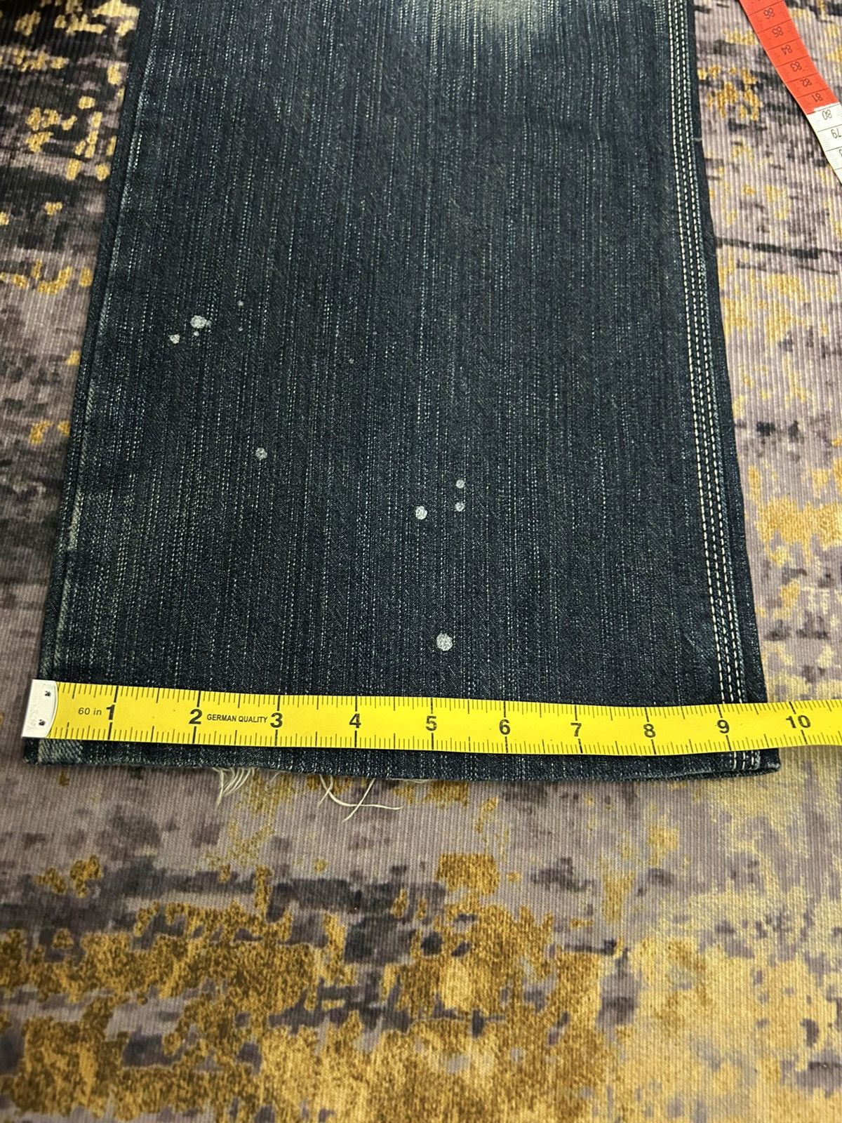 Edwin Vintage Wash Edwin 503 Blue Trip Distressed Carpenter Jeans Size US 34 / EU 50 - 22 Thumbnail