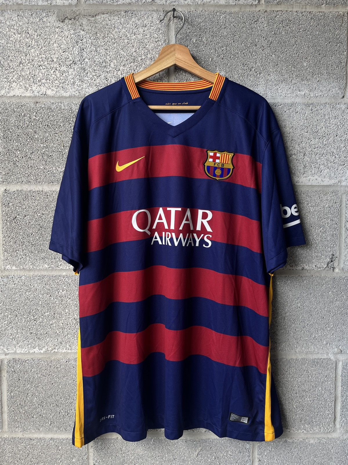 Nike × Vintage Nike Barcelona FC Soccer Futbol Jersey Kit Size US XXL / EU 58 / 5 - 1 Thumbnail