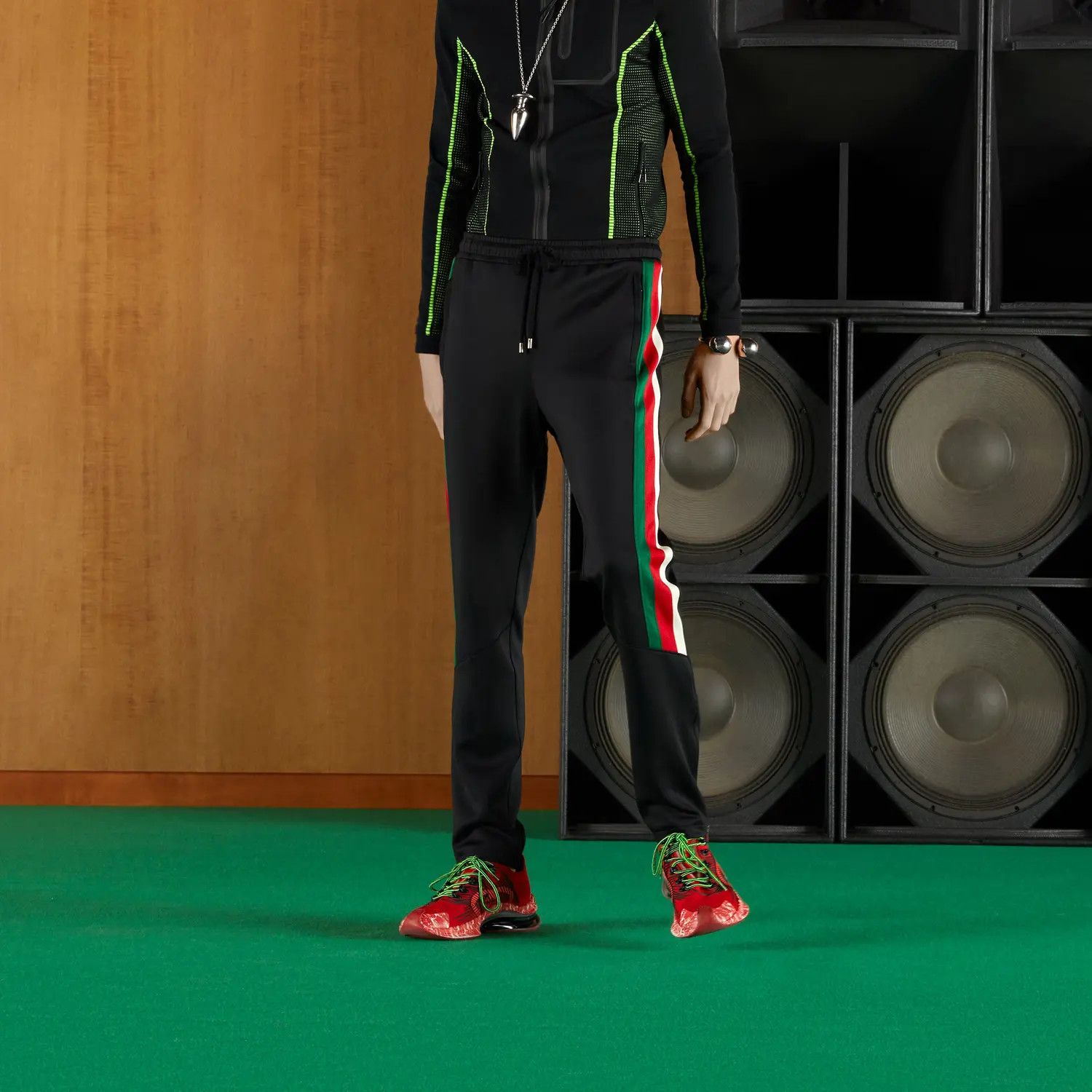 Gucci o1s1wg110125 Neoprene Track Bottoms With Print in Multicolor Size US 32 / EU 48 - 5 Thumbnail