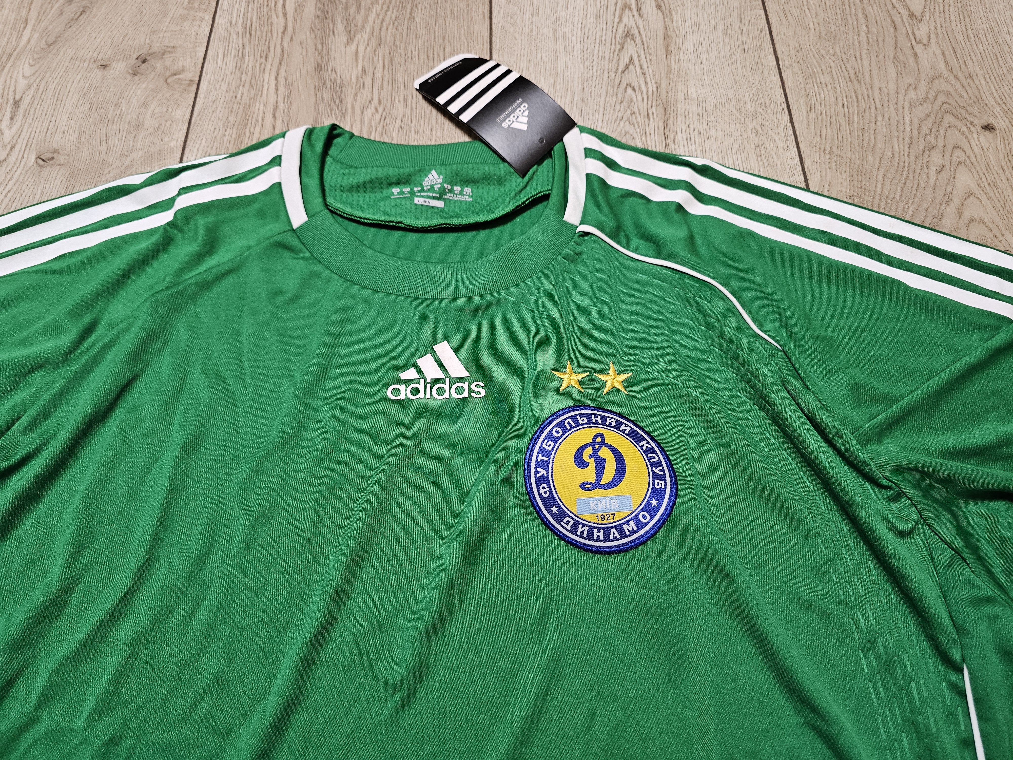 Adidas DYNAMO KIEV 2010 GOALKEEPER FOOTBALL SHIRT SOCCER JERSEY Size US XL / EU 56 / 4 - 3 Thumbnail