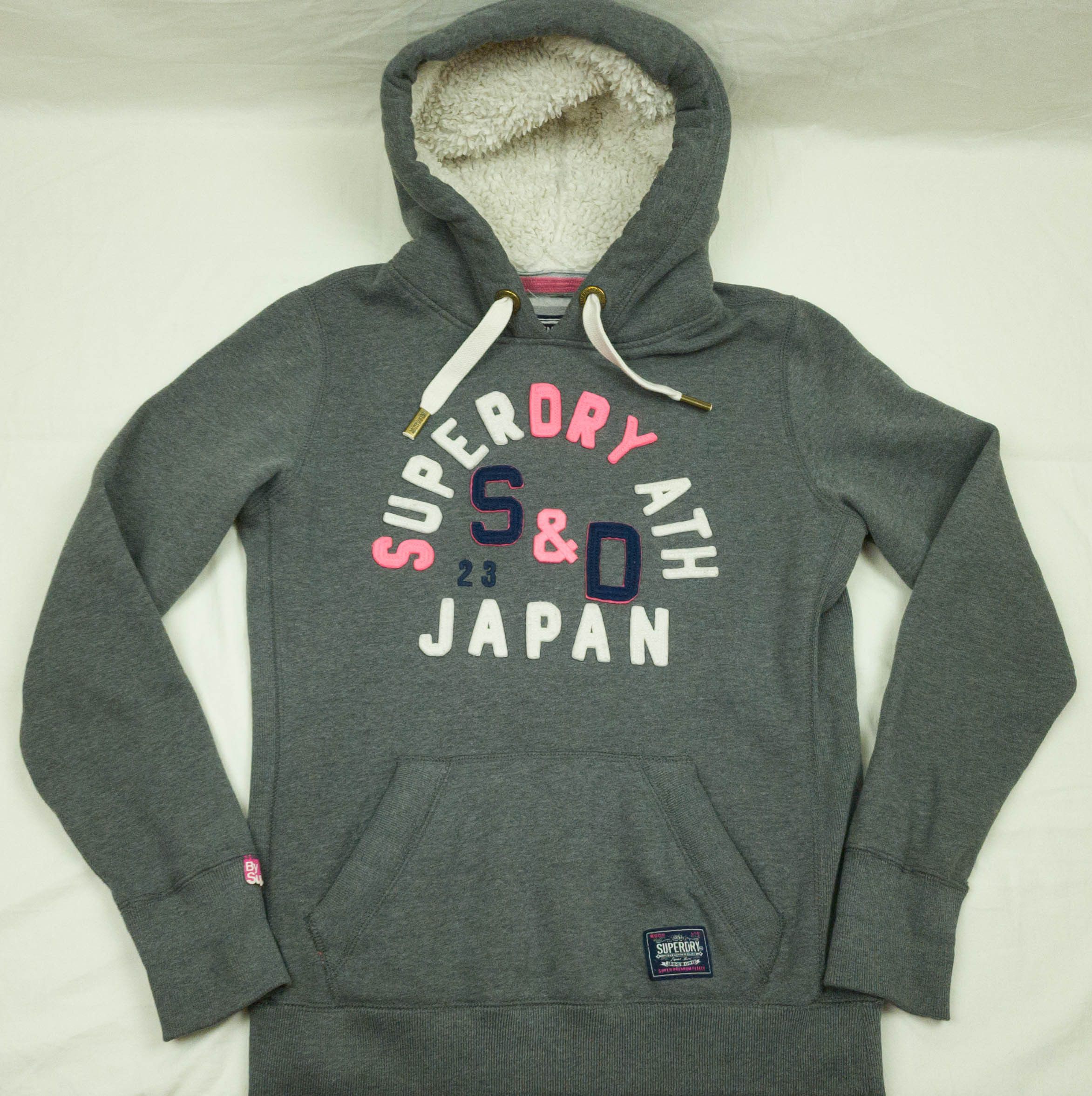 Superdry Superdry hoody cotton polyester size M-L ( LABEL L ) vgc Size L / US 10 / IT 46 - 3 Thumbnail