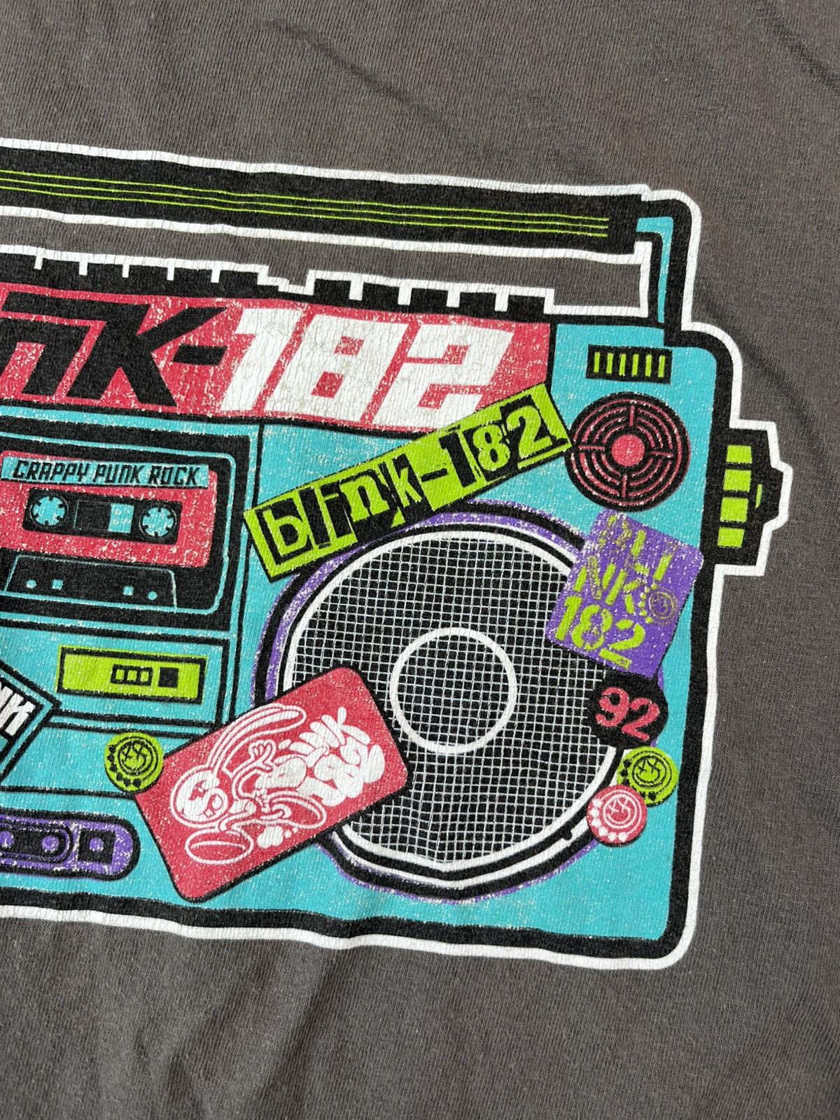 Band Tees Blink-182 2012 Tour T Shirt Crappy Punk Rock Band Size US L / EU 52-54 / 3 - 3 Thumbnail