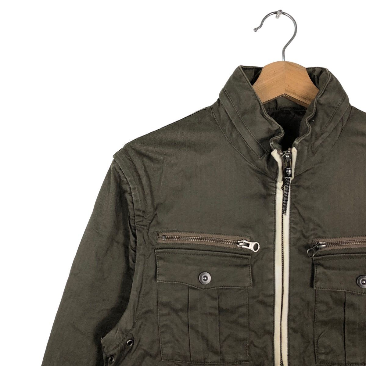 PPFM 🔥Vintage Hikory Chore Jacket Racer PPFM Japan Size US M / EU 48-50 / 2 - 6 Thumbnail