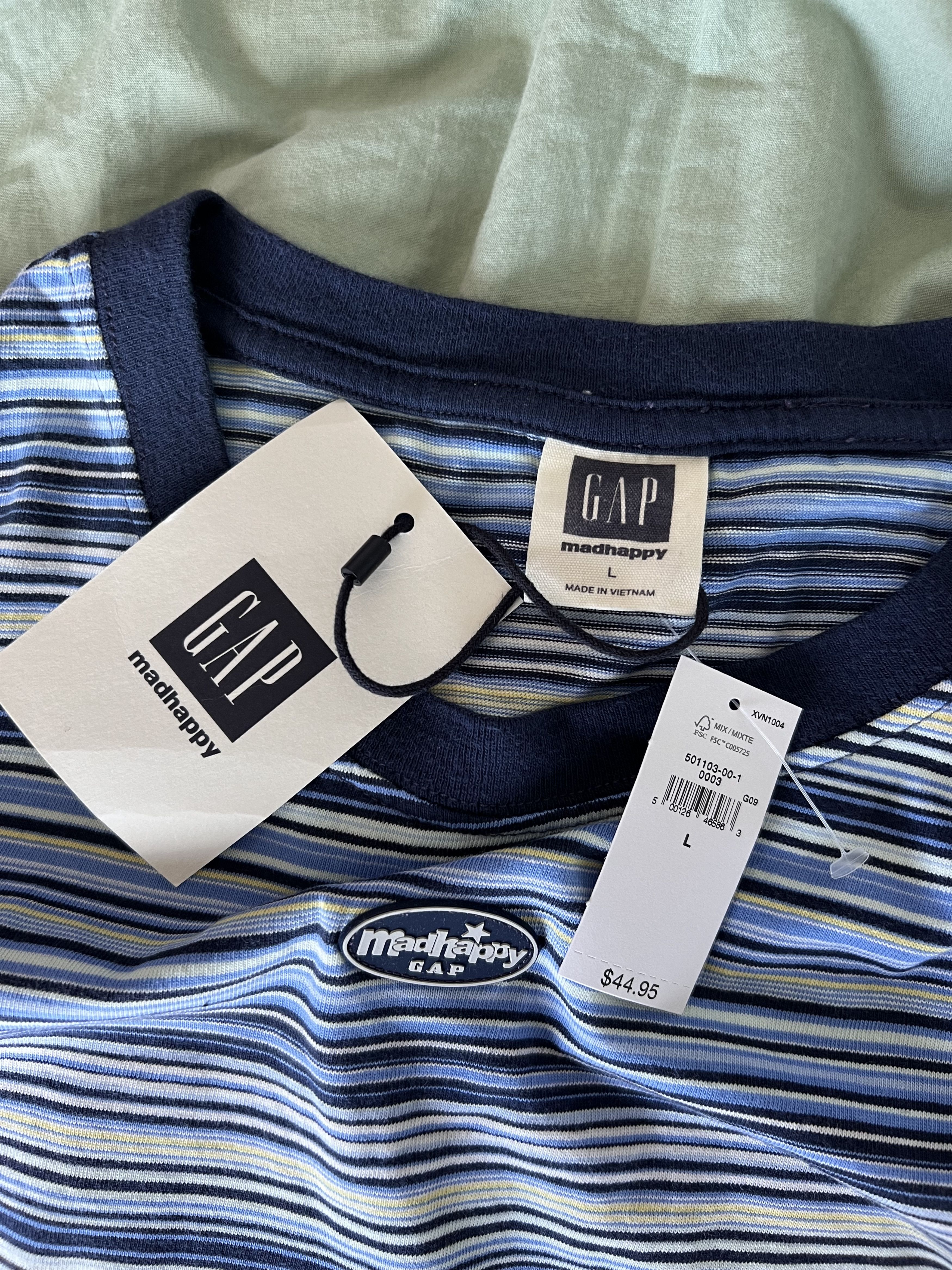Gap × Madhappy Madhappy Gap Baby Tee in Coastal Blue Size L / US 10 / IT 46 - 4 Thumbnail