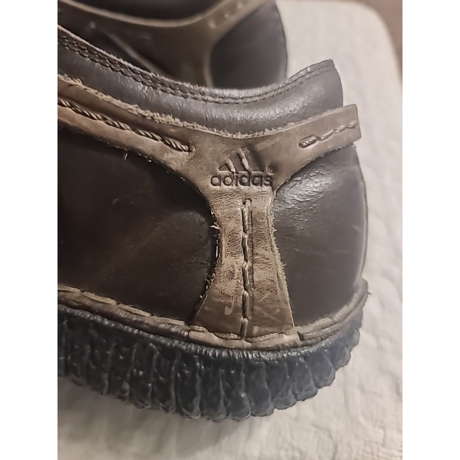 Adidas Adidas Anzo Low Mens Size 10 Brown Suede Moccasin Moc Stitch Size US 9.5 / EU 42-43 - 6 Thumbnail
