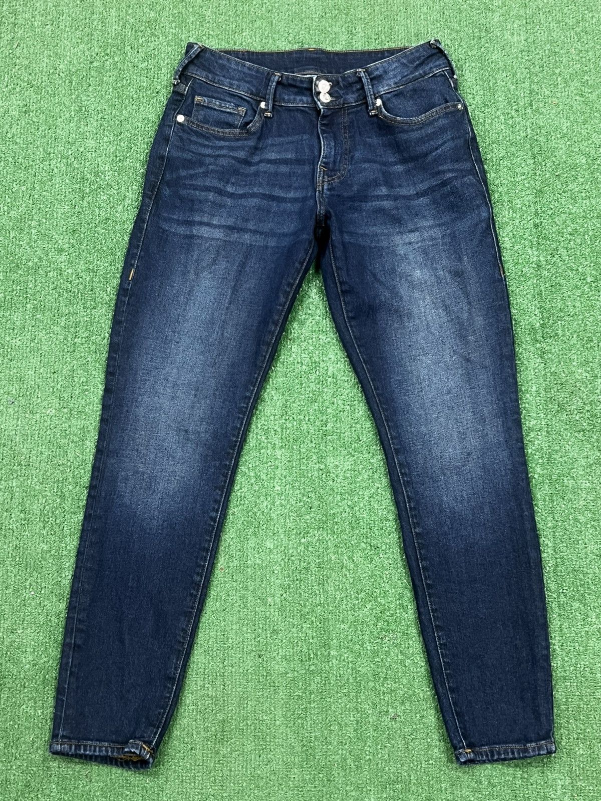 True Religion True Religion Jennie Curvy Mid Rise Skinny Jeans Size 29" - 3 Thumbnail