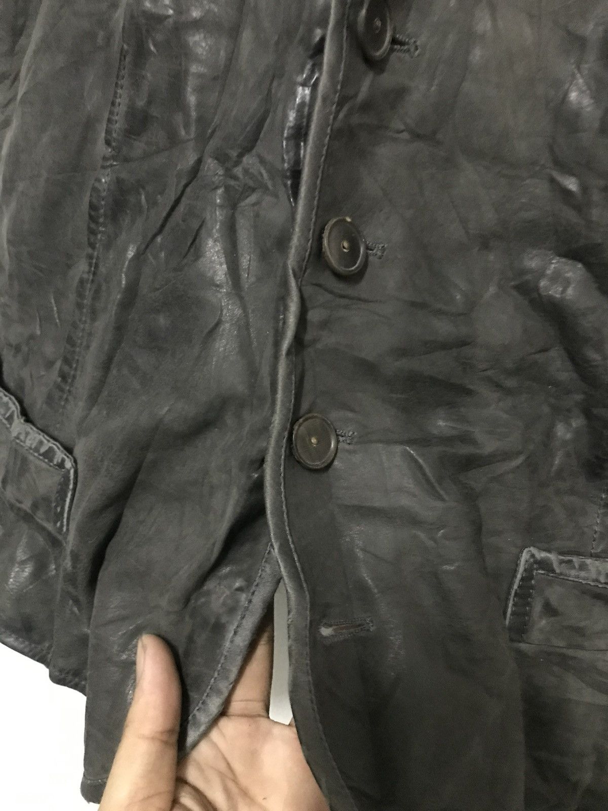 Bottega Veneta × Leather × Vintage Vintage Bonttega Vanetta Leather Vest Size US M / EU 48-50 / 2 - 8 Thumbnail