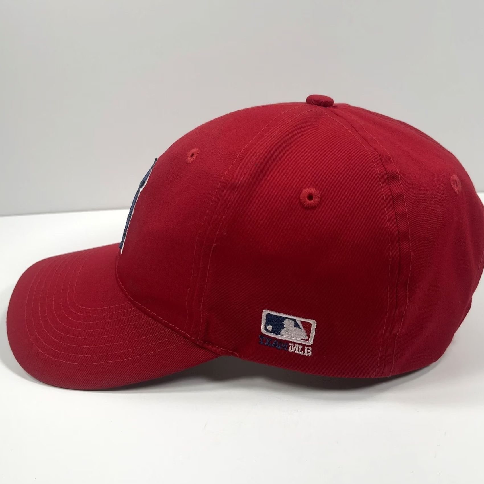 MLB Outdoor Cap MLB Los Angeles Angels Adult Baseball Cap Hat Adjustable Red Team Size ONE SIZE - 4 Thumbnail