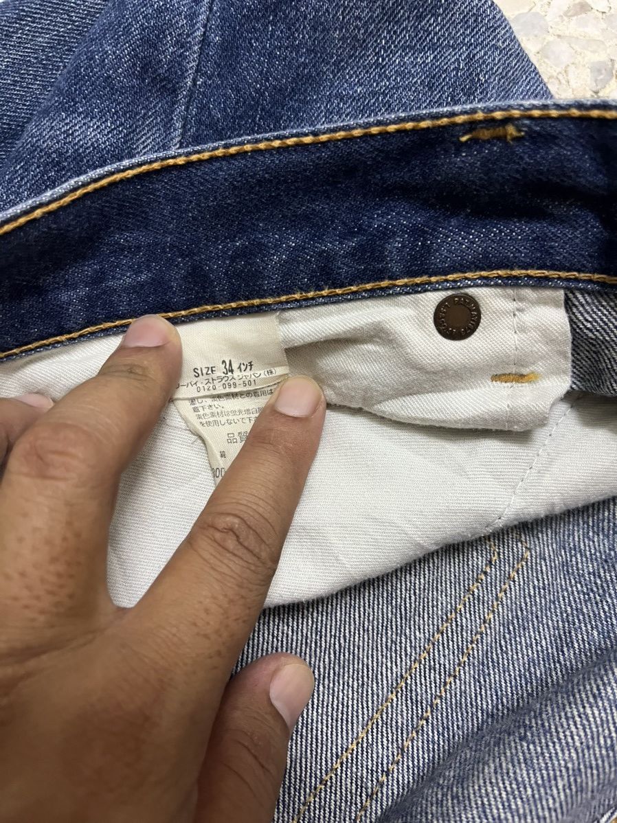 Levi's vintage levis clothing 517 bootcut light blue jeans Size US 33 - 7 Thumbnail