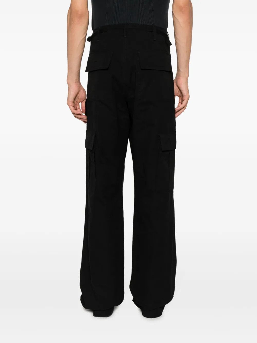 1989 STUDIO o1y0525 Cargo Pant in Black Size US 33 - 4 Thumbnail