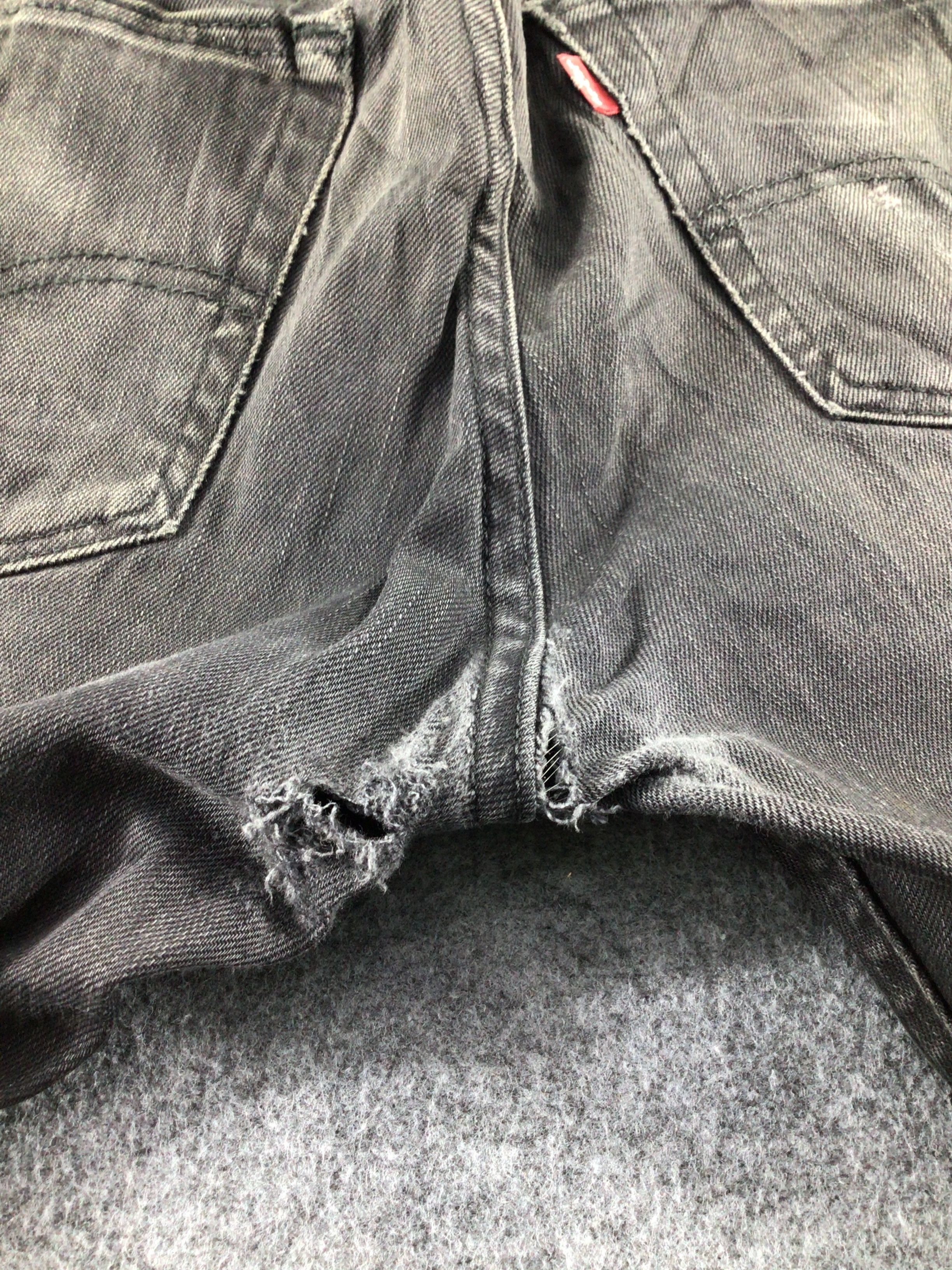 Levi's Vintage Levis 511 Jeans Faded Black Denim -J463 Size US 35 - 7 Thumbnail