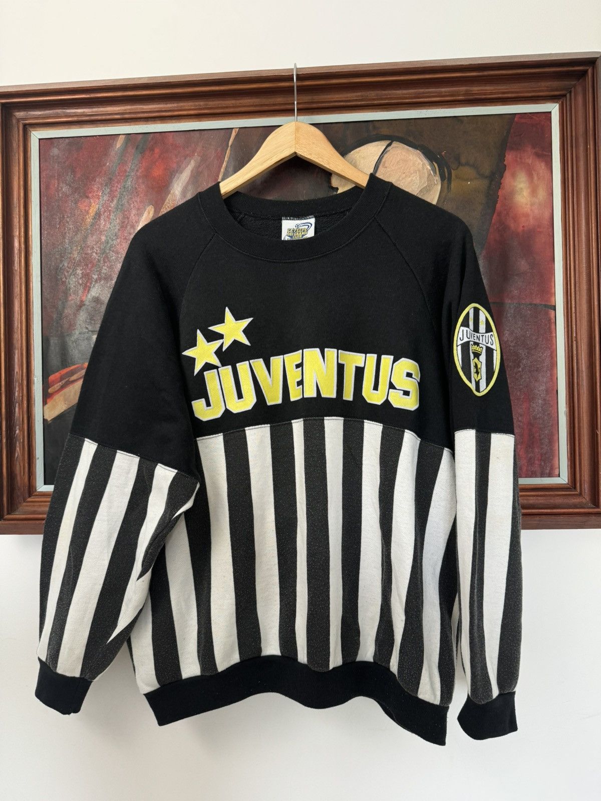 Vintage Vintage 90s Juventus Crewneck Sweatshirt Soccer Football Size US M / EU 48-50 / 2 - 1 Thumbnail