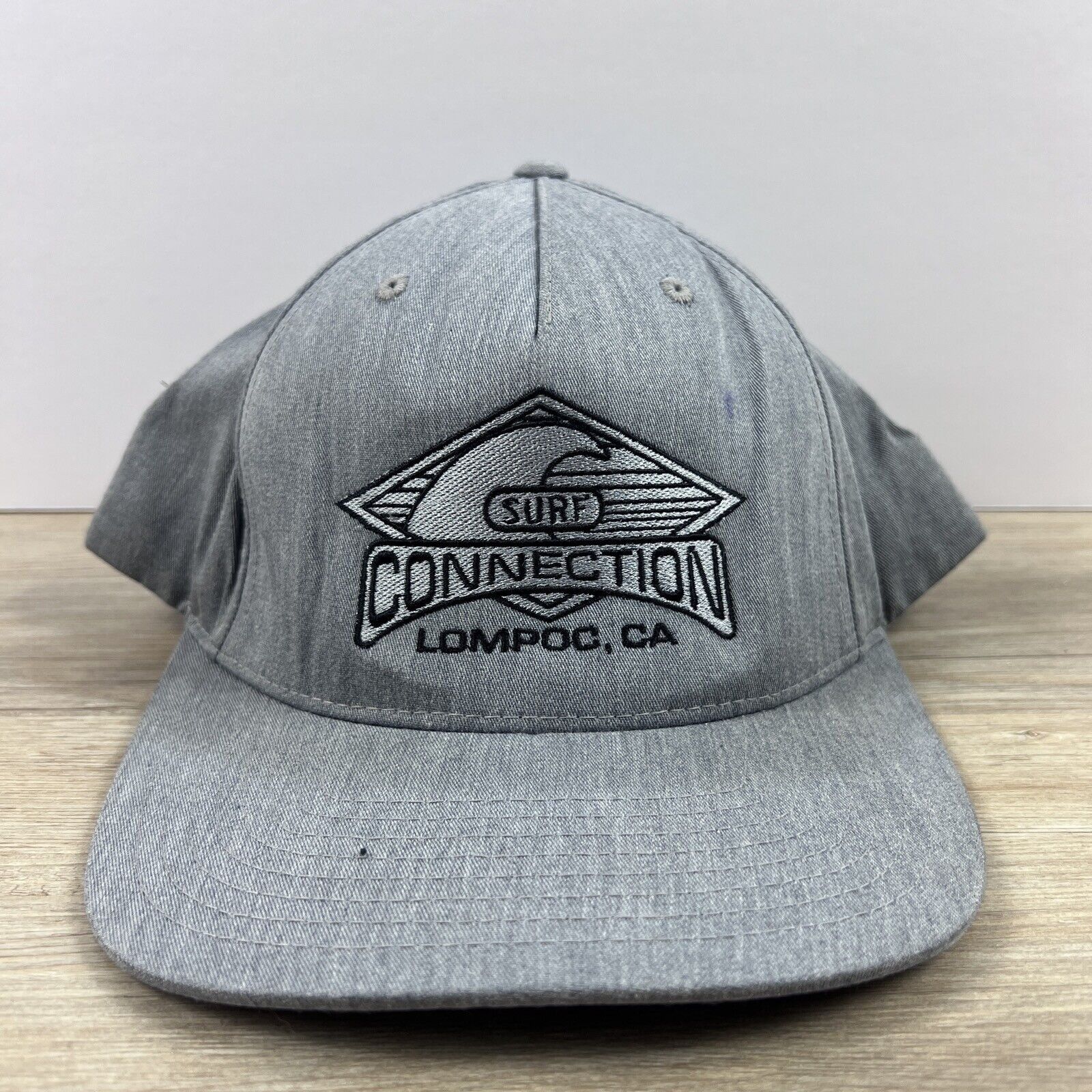 Other Surf Connection Hat Lompoc Ca Adjustable Hat Gray Adjustable Size ONE SIZE - 5 Thumbnail