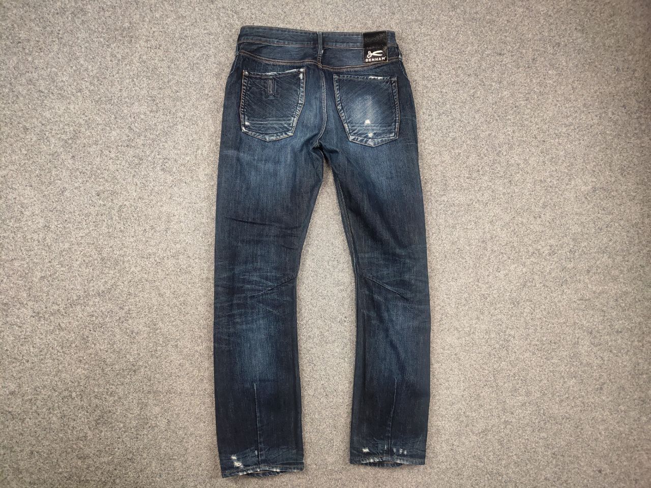 DENHAM Denham the jeanmaker cutter Vintage Japan Denim Faded Jeans Size US 32 / EU 48 - 7 Thumbnail