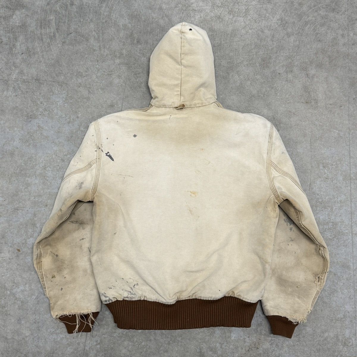 Carhartt Vintage Carhartt Jacket Thrashed Faded Size US S / EU 44-46 / 1 - 3 Thumbnail