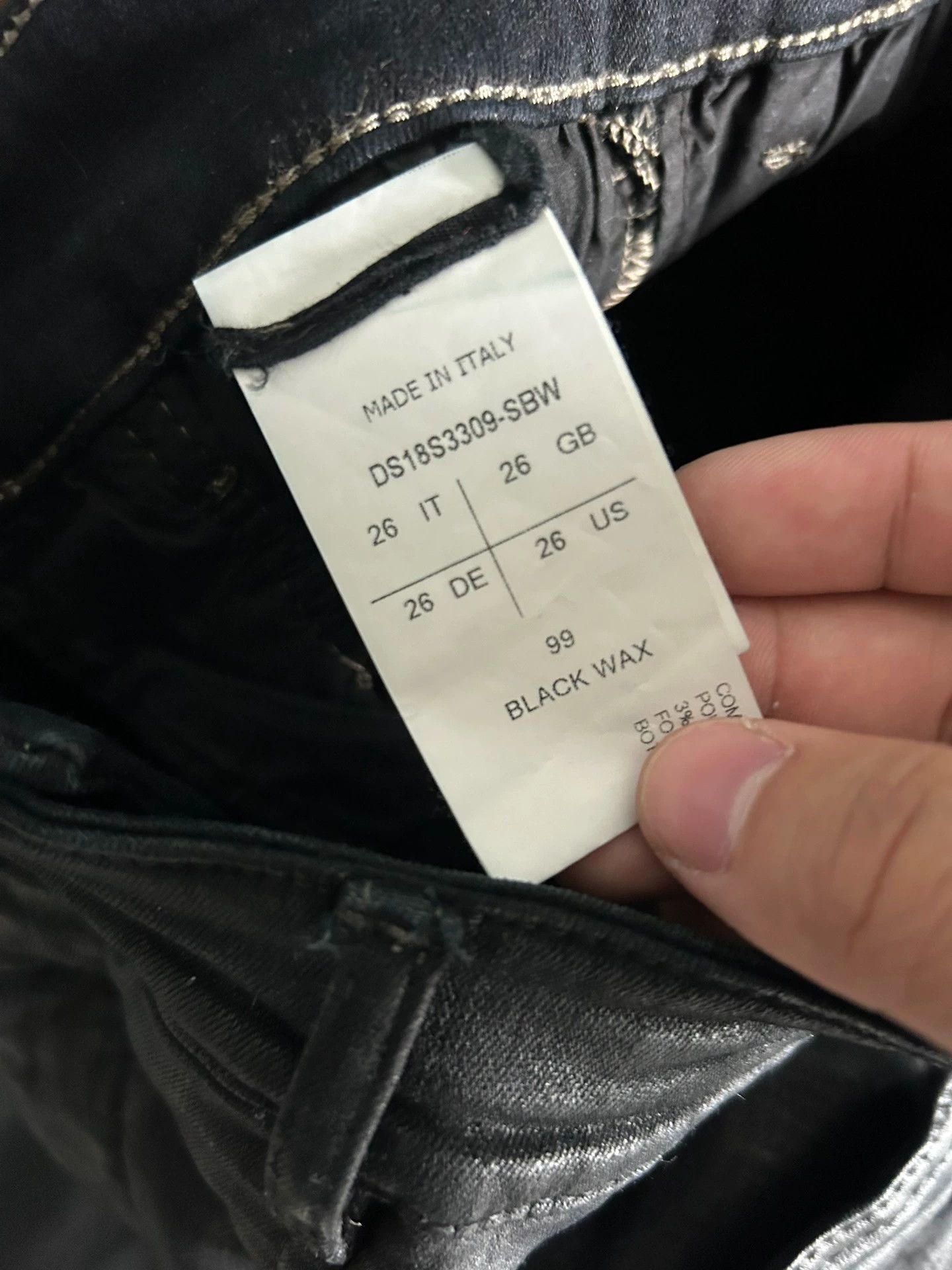 Rick Owens Rick Owens waxed wide-leg pants Size 26" / US 2 / IT 38 - 6 Thumbnail