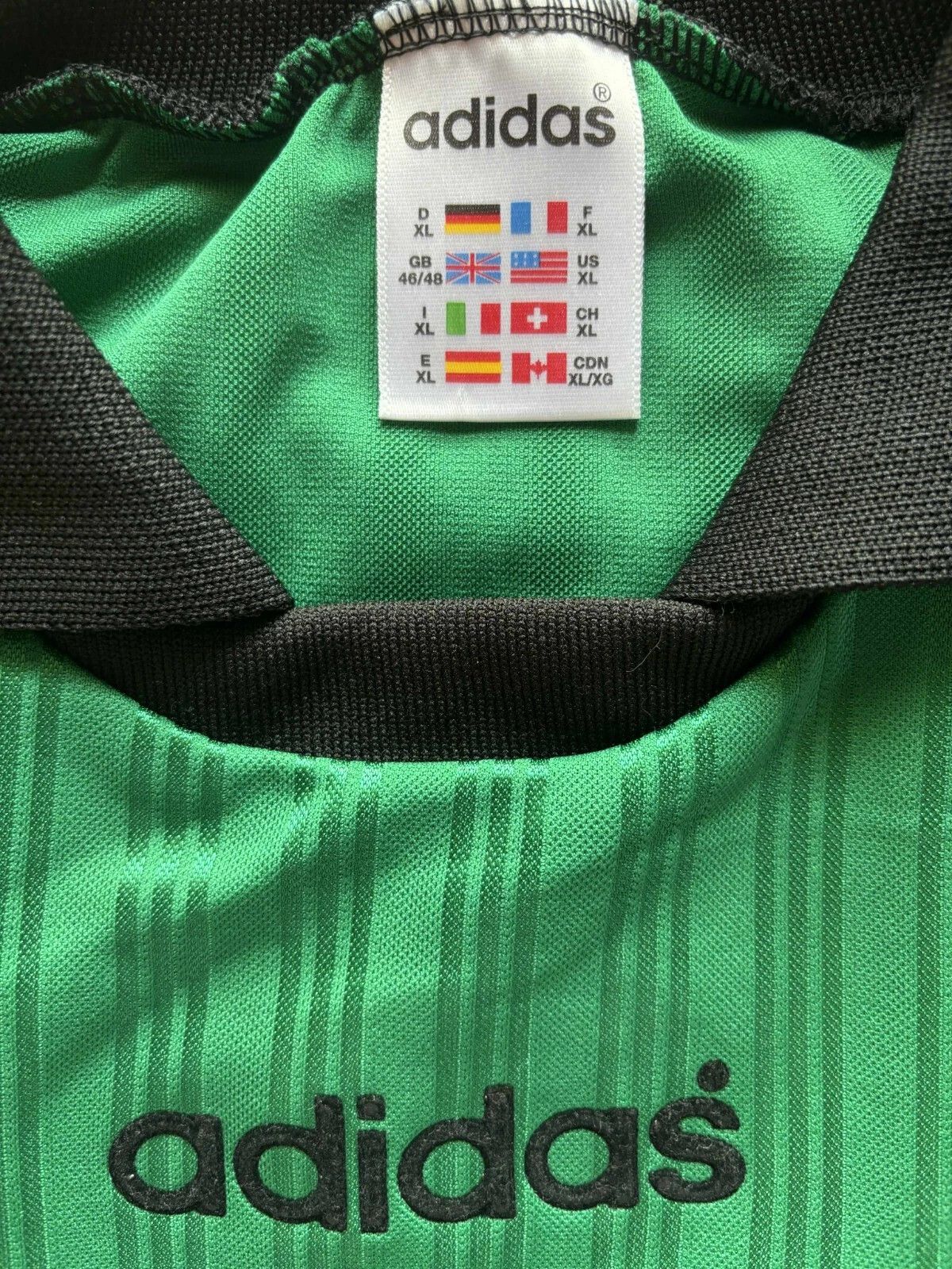 Adidas Ultra Rare France 1995 Fabien Barthez goalkeeper jersey XL Size US XL / EU 56 / 4 - 7 Thumbnail