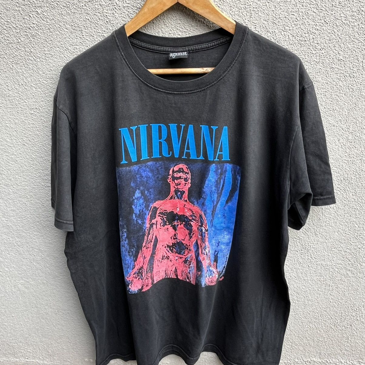 Band Tees NIRVANA sliver band tee boot grunge Size US XL / EU 56 / 4 - 2 Thumbnail
