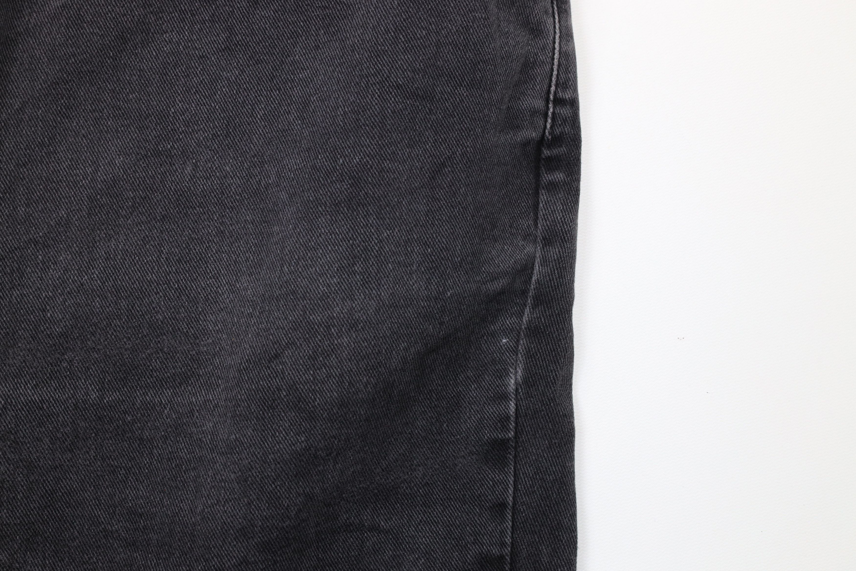 Levi's × Vintage Vintage Y2K 2000 Levis 550 Relaxed Fit Denim Jeans Black USA Size US 44 / EU 60 - 8 Thumbnail