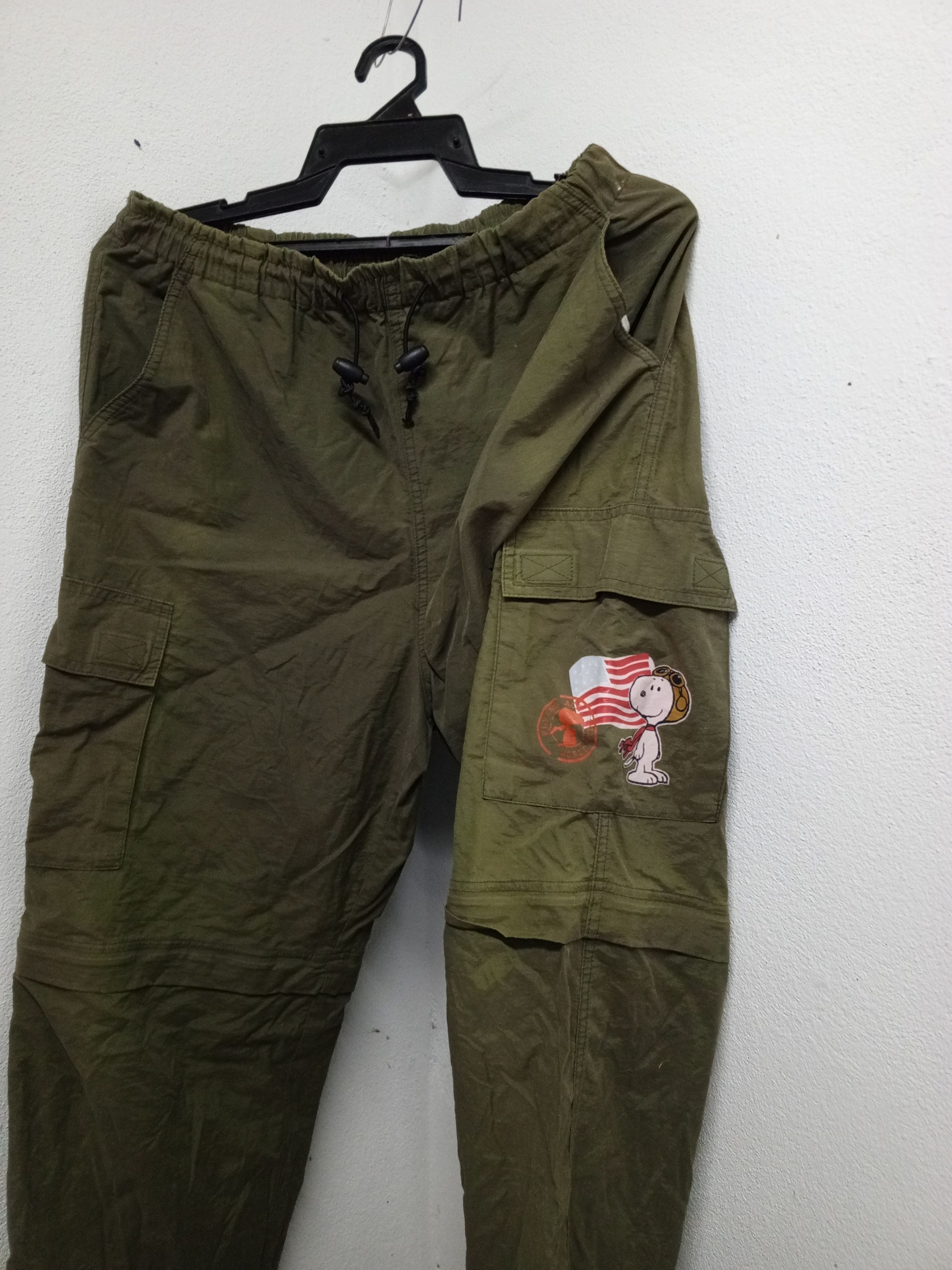 PEANUTS FLYING ACE CARGO GREENARMY