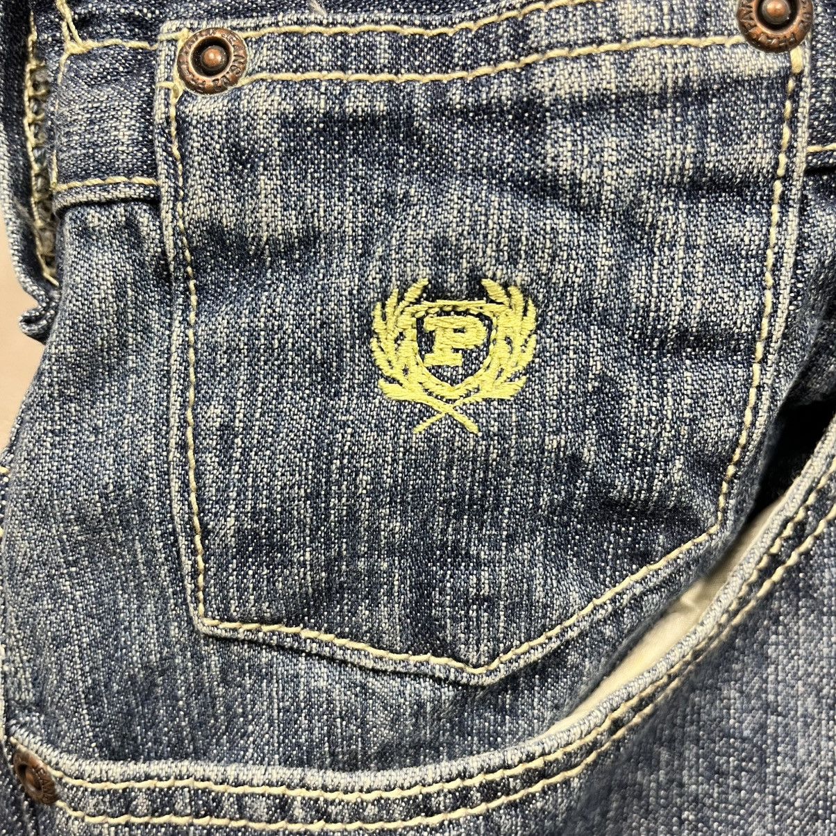 Phat Farm × Vintage Phat Farm Vintage Y2K Green Embroidered Baggy Skater Jeans Size US 33 - 2 Thumbnail