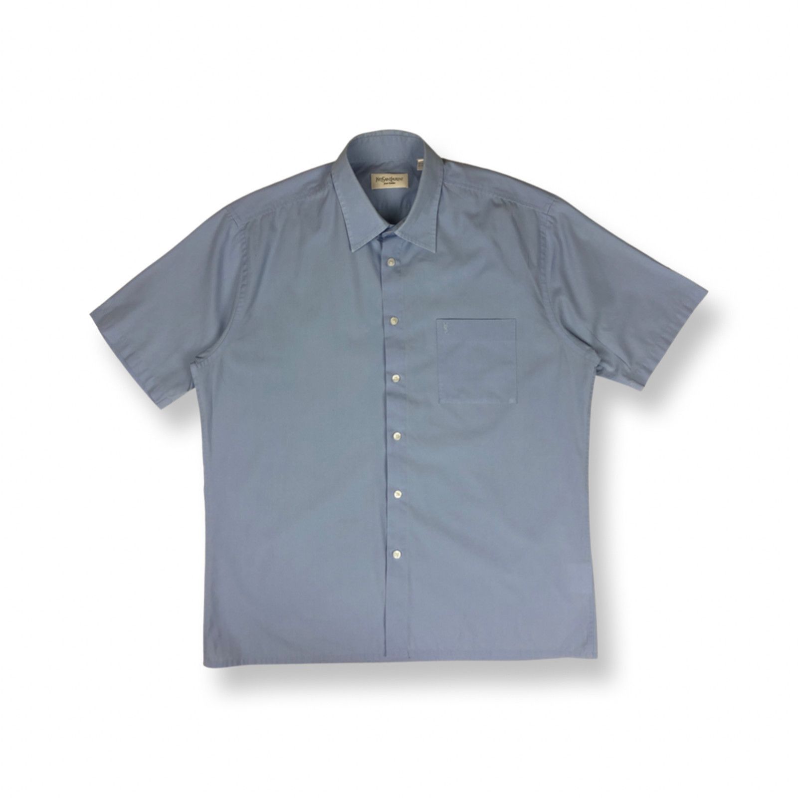Yves Saint Laurent YSL Logo Shirt Size US L / EU 52-54 / 3 - 8 Thumbnail