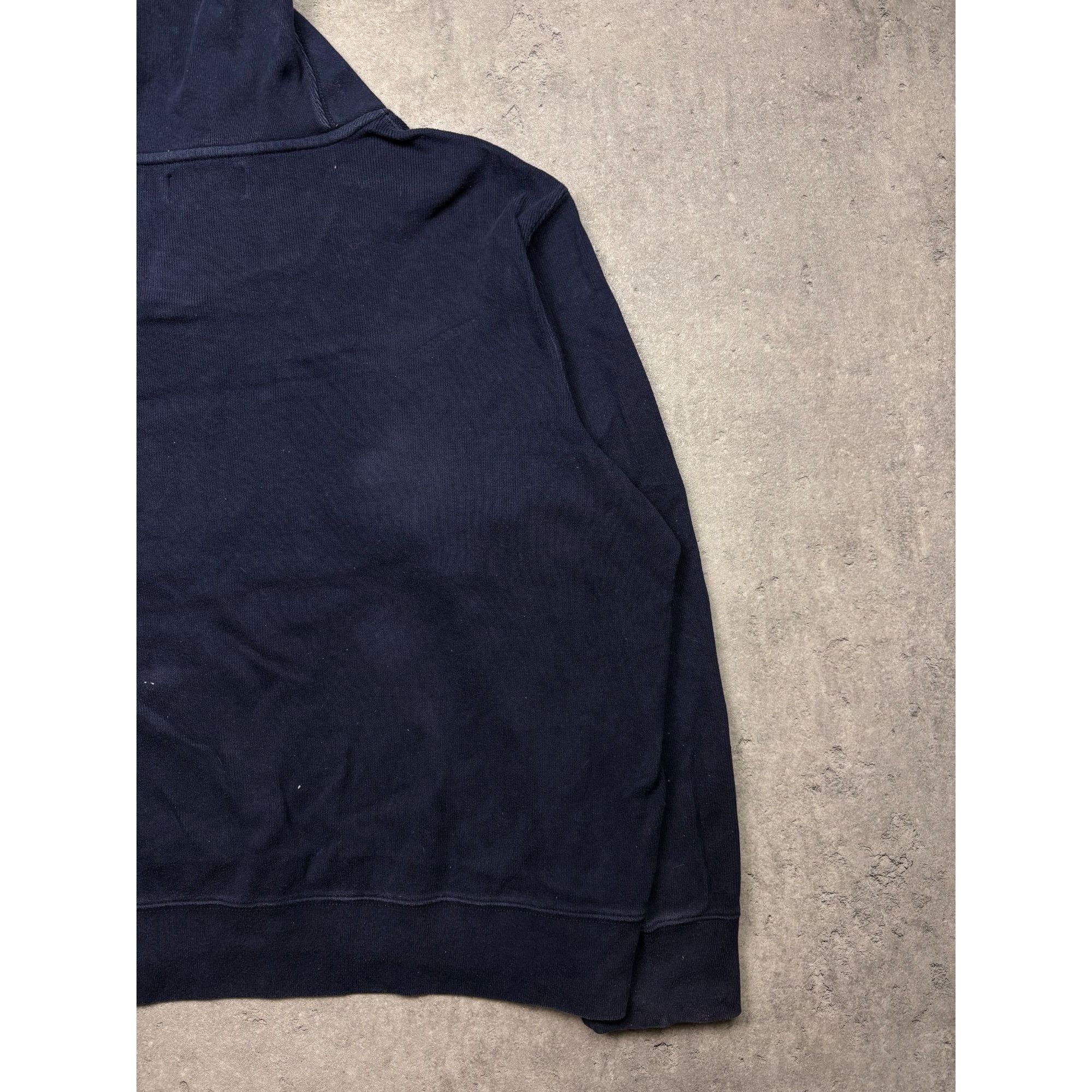 Polo Ralph Lauren Vintage Polo Ralph Lauren Shawl-Collar Sweatshirt in Navy Bl Size US XXL / EU 58 / 5 - 11 Thumbnail