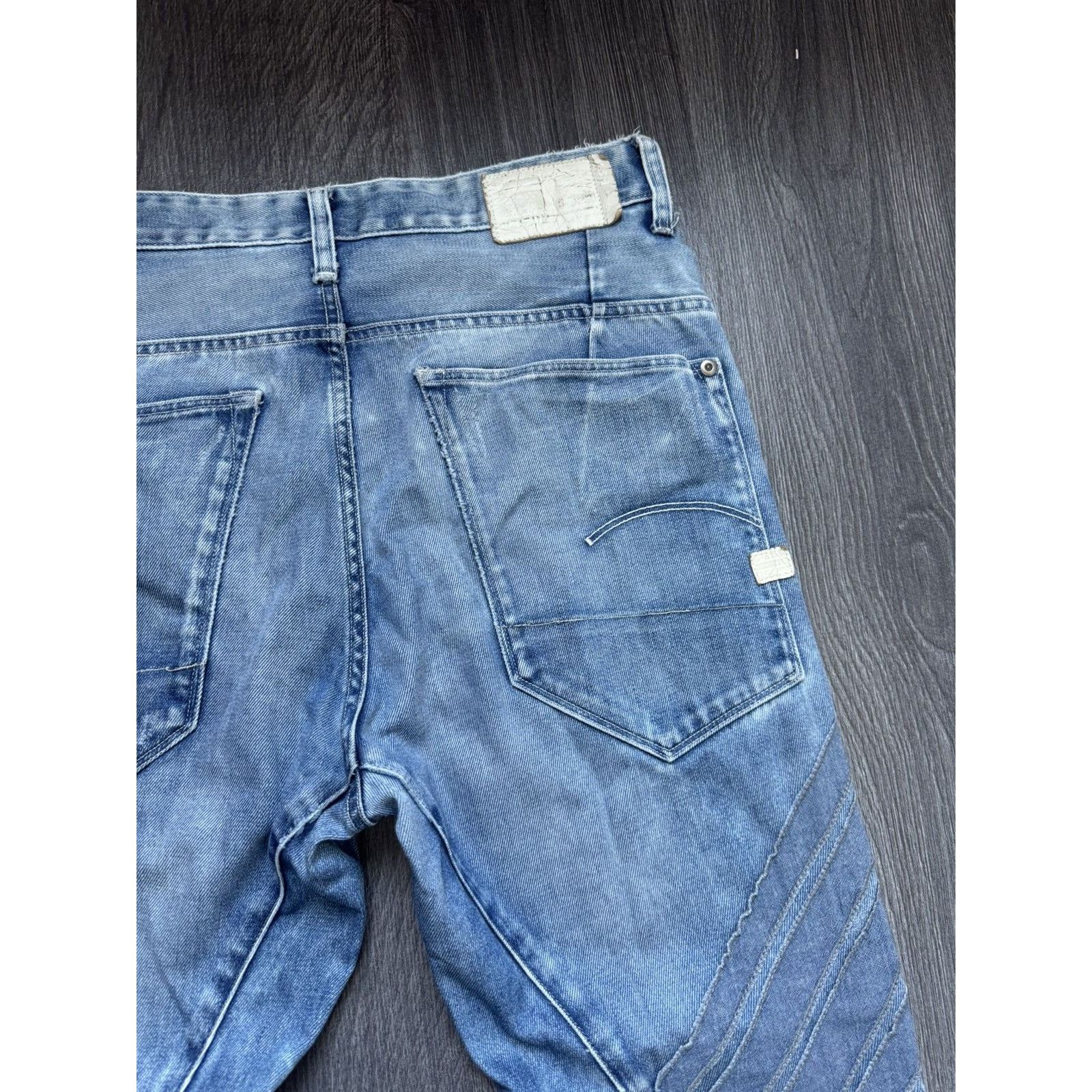 G-Star × Pharrell × Vintage Vintage G star Pharell Wiliams for G-Star Denim Pants Size US 33 - 8 Thumbnail