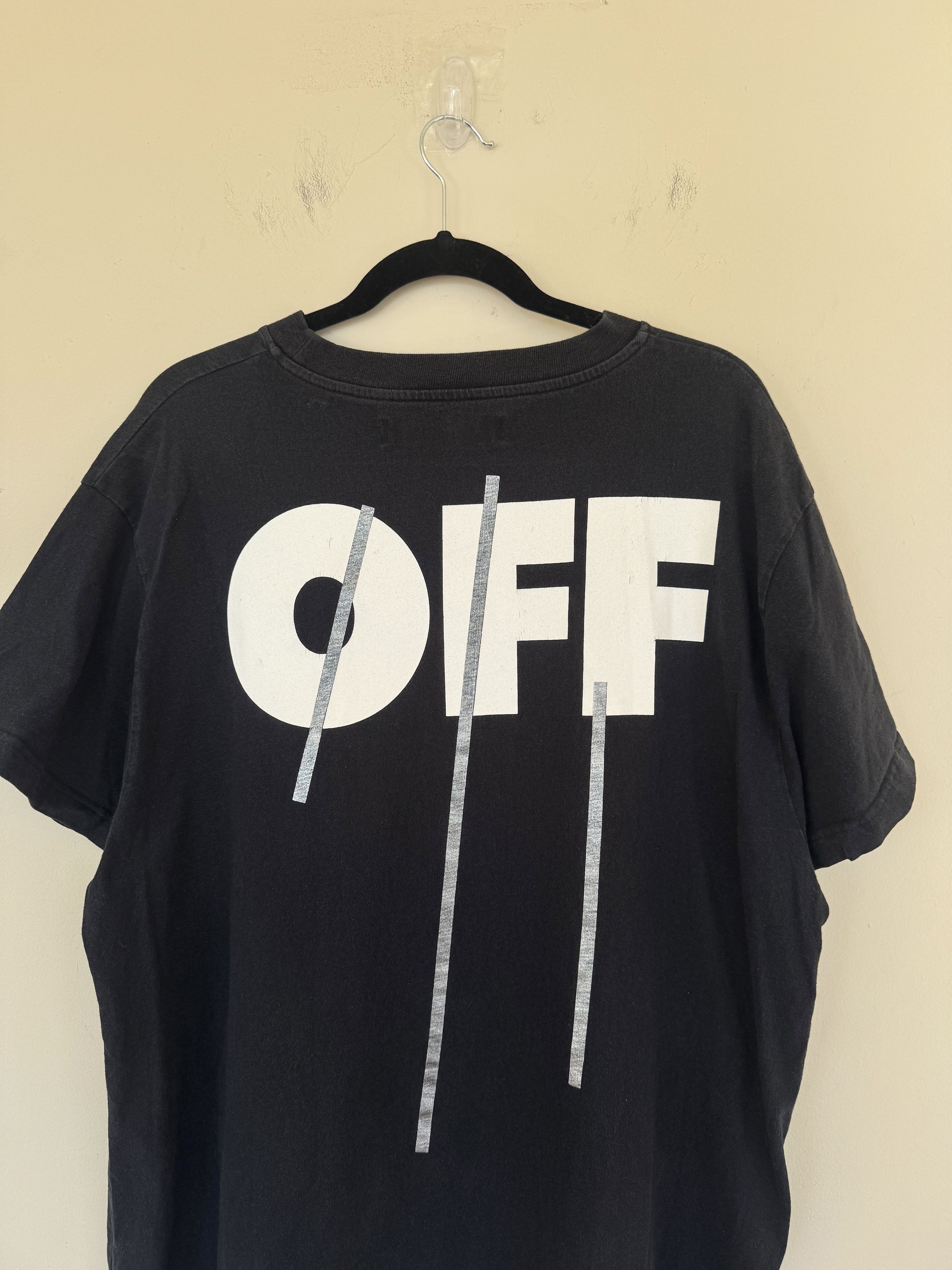 Off-White Off White Cut Off Tee Size US M / EU 48-50 / 2 - 4 Thumbnail