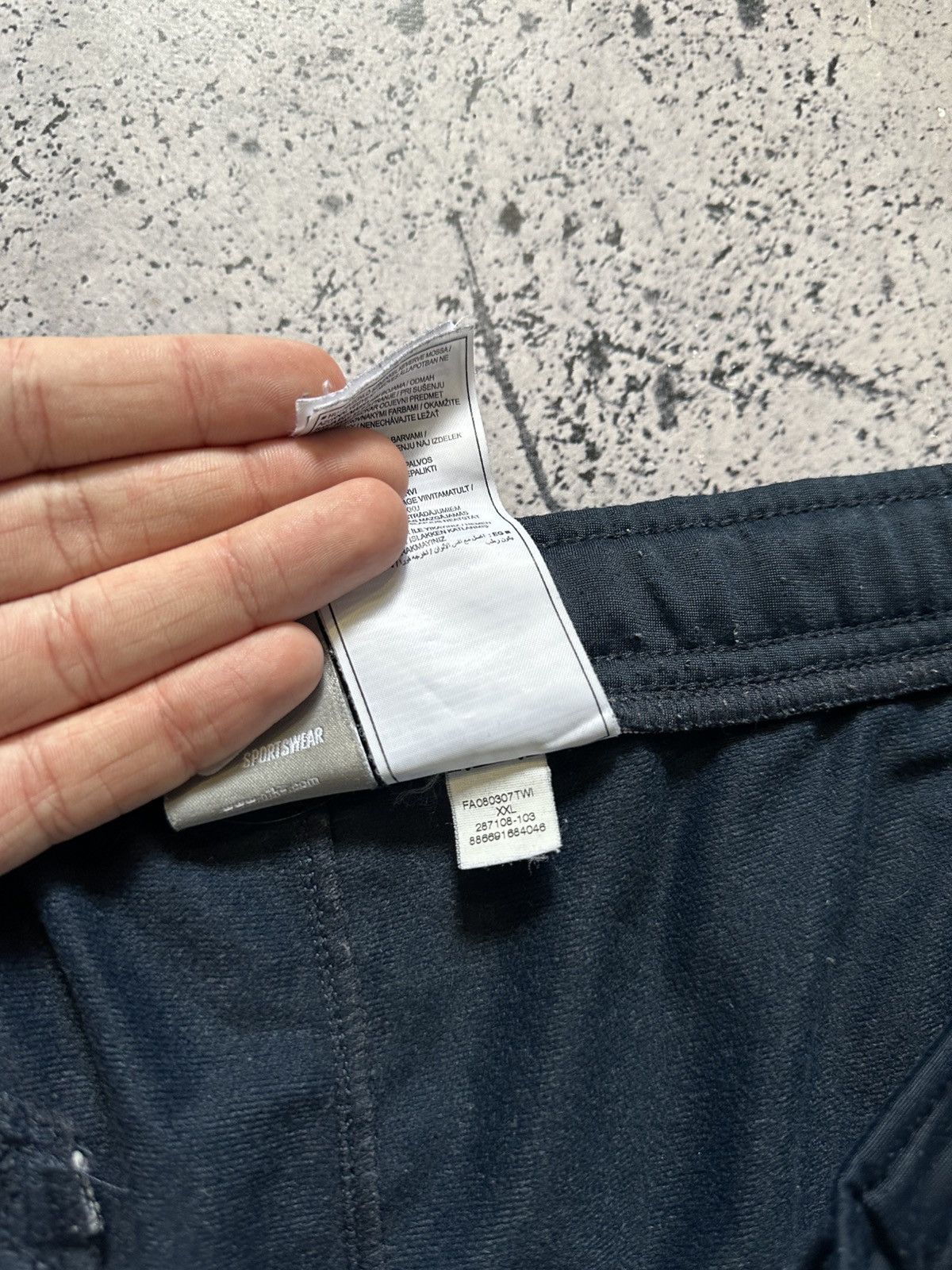 Nike Vintage Nike Baggy Track Pants Oversized Mini Swoosh Y2K USA Size US 38 / EU 54 - 4 Thumbnail
