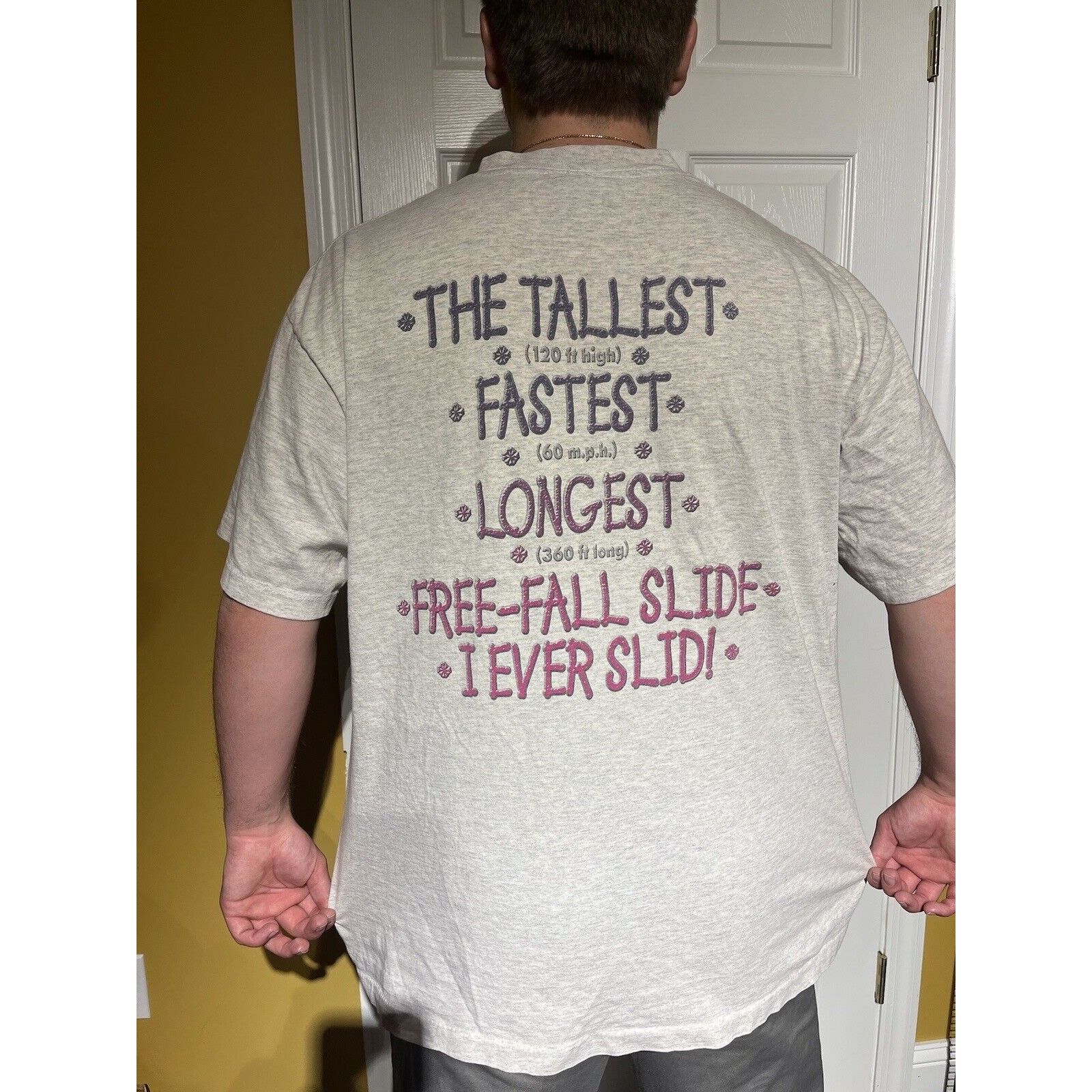 Disney Vintage 90s Disney Summit Plummet Blizzard Beach Shirt Large Size US L / EU 52-54 / 3 - 2 Thumbnail