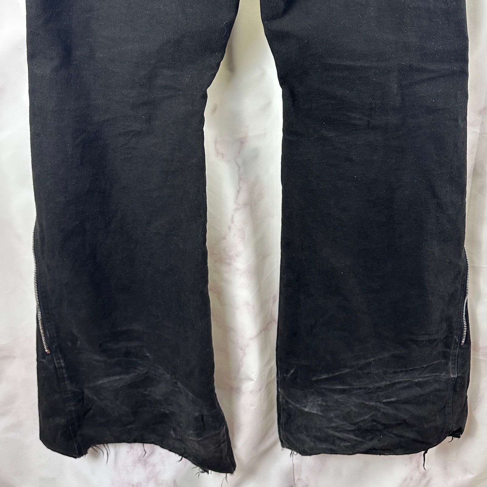 Rick Owens F/W23 Luxor Black Bolan Banana Pants Size US 32 / EU 48 - 12 Thumbnail