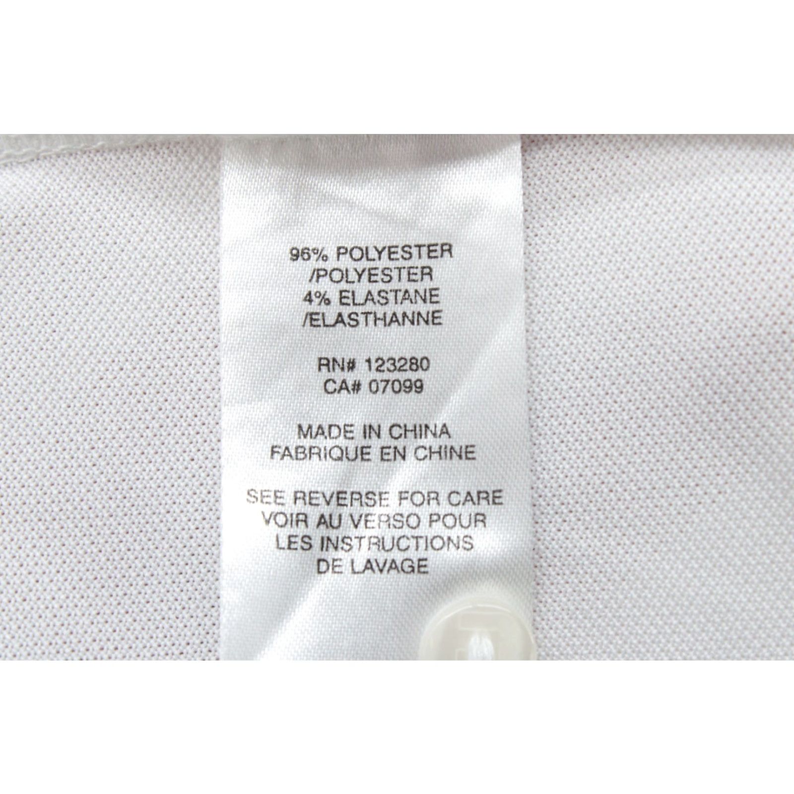 TravisMathew Travis Mathew Polo Shirt Men’s Large White Striped Golf Casual Short Sleeve Size US L / EU 52-54 / 3 - 6 Thumbnail