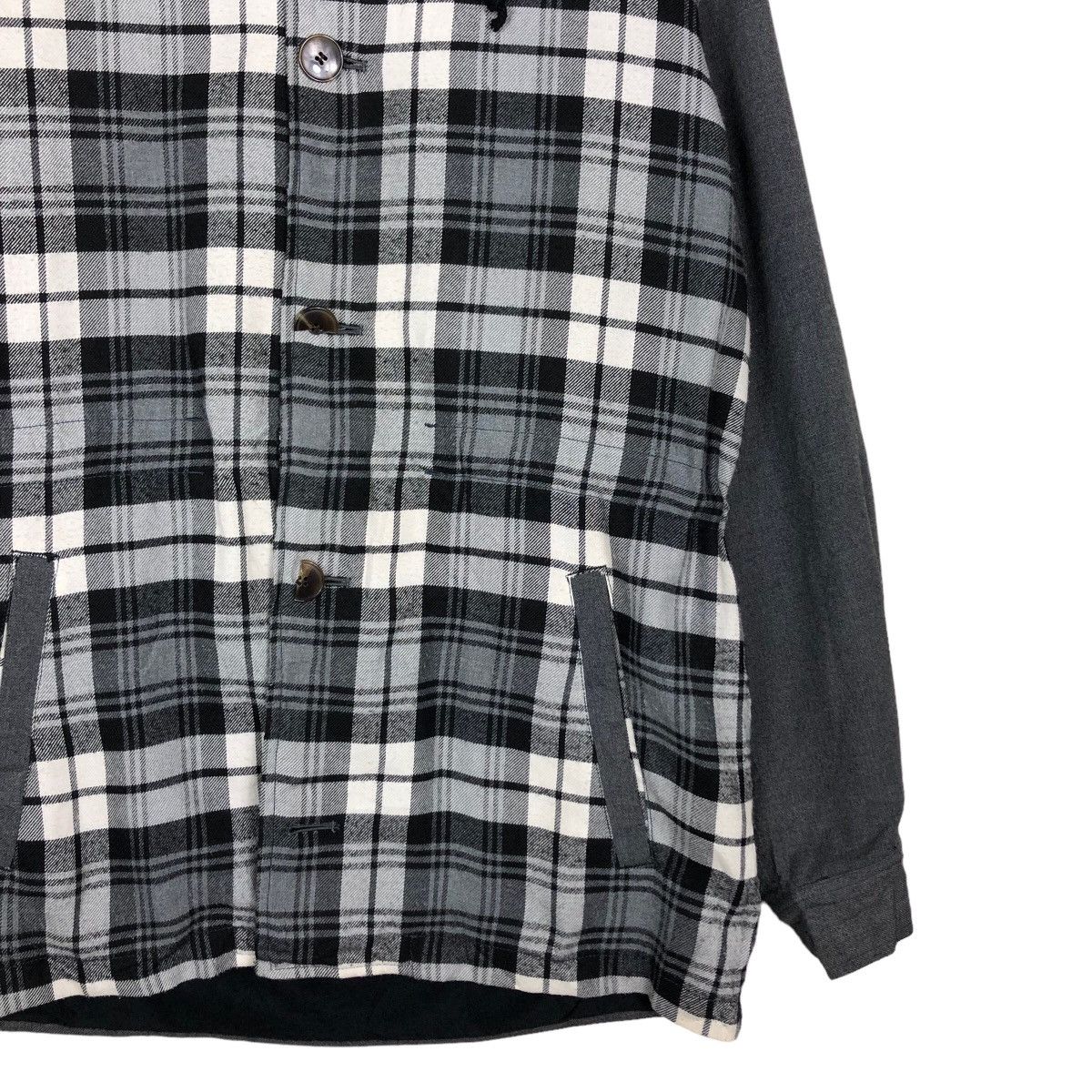 Japanese Brand 🔥Vintage Shirt Work Jacket Atelier Sab Studio Japan Tartan Size US L / EU 52-54 / 3 - 5 Thumbnail