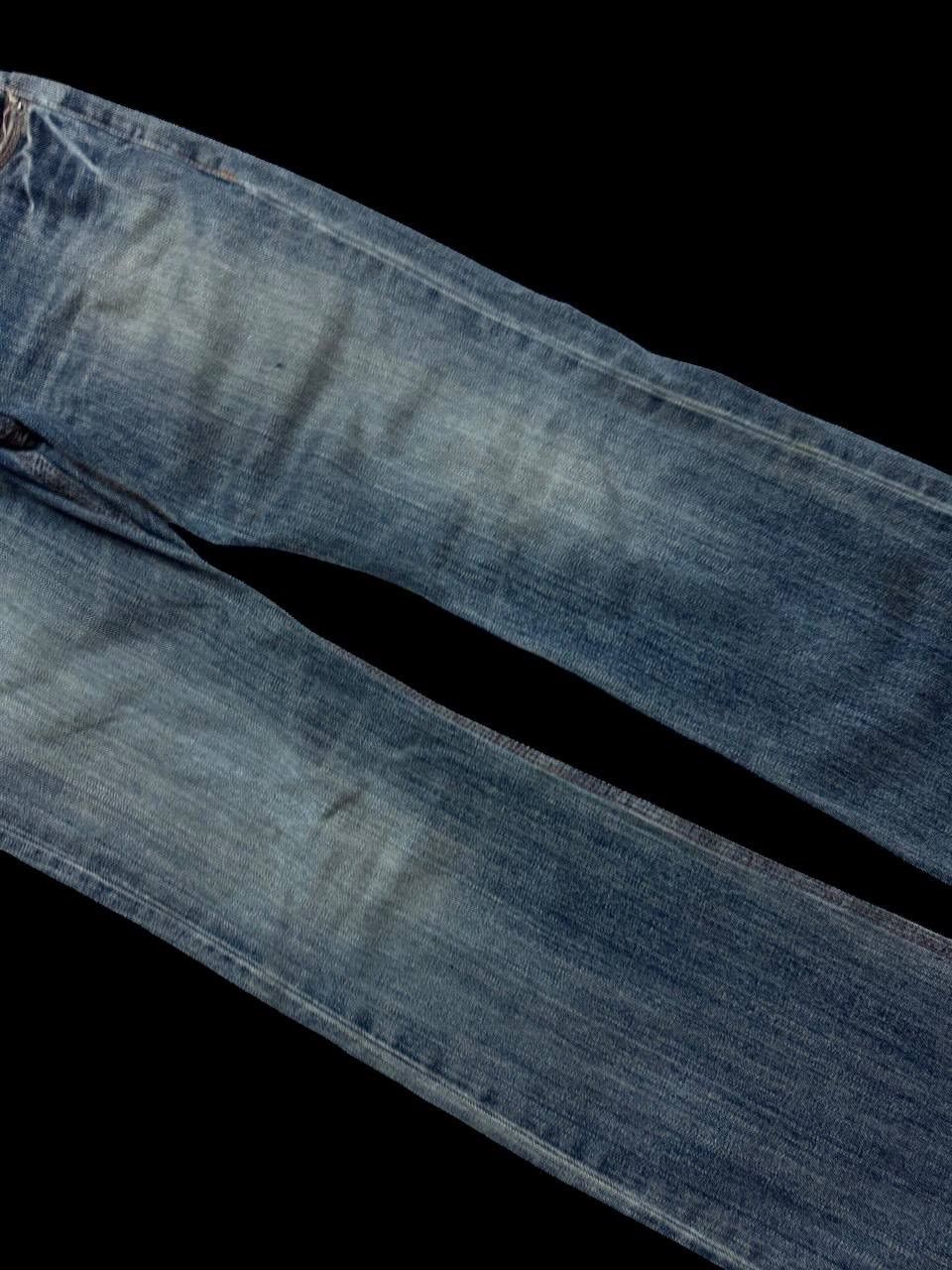 Japanese Brand FLARE Vintage 90s 🇯🇵 Edge Rupert Mudwash Distressed Sick Jean Size US 31 - 7 Thumbnail