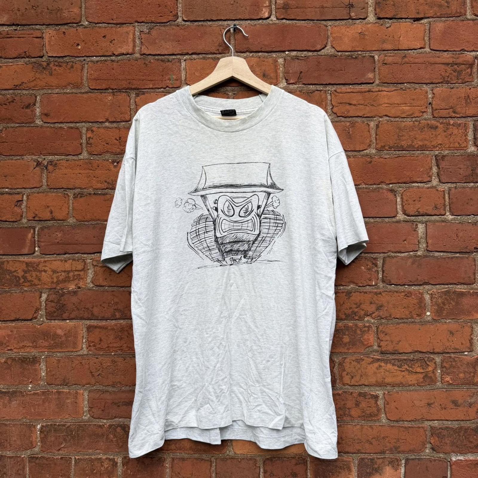Fruit Of The Loom Vintage dozer sports team t shirt 90s killdozer XL Size US XL / EU 56 / 4 - 1 Thumbnail