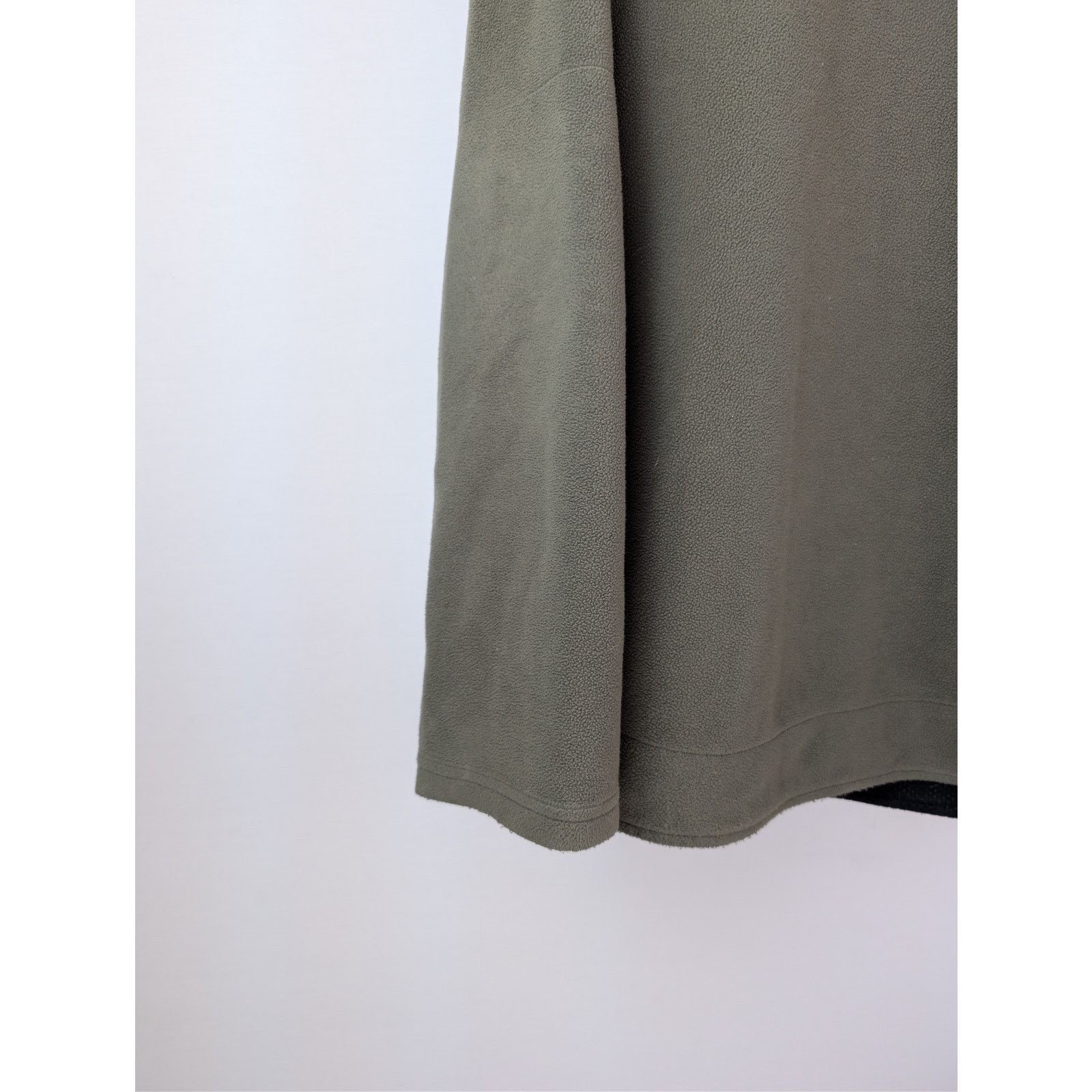 Ermenegildo Zegna o1rshd1 CC20 Mens Large Green Fleece Sport Jacket in Grey Size US L / EU 52-54 / 3 - 6 Thumbnail
