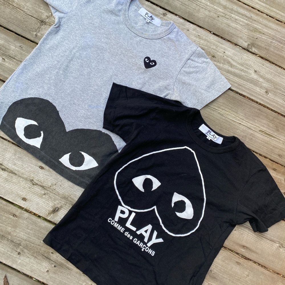 Comme des Garcons Commes Des Garçons Play Single Stitch T Shirts Small Size S / US 4 / IT 40 - 1 Thumbnail