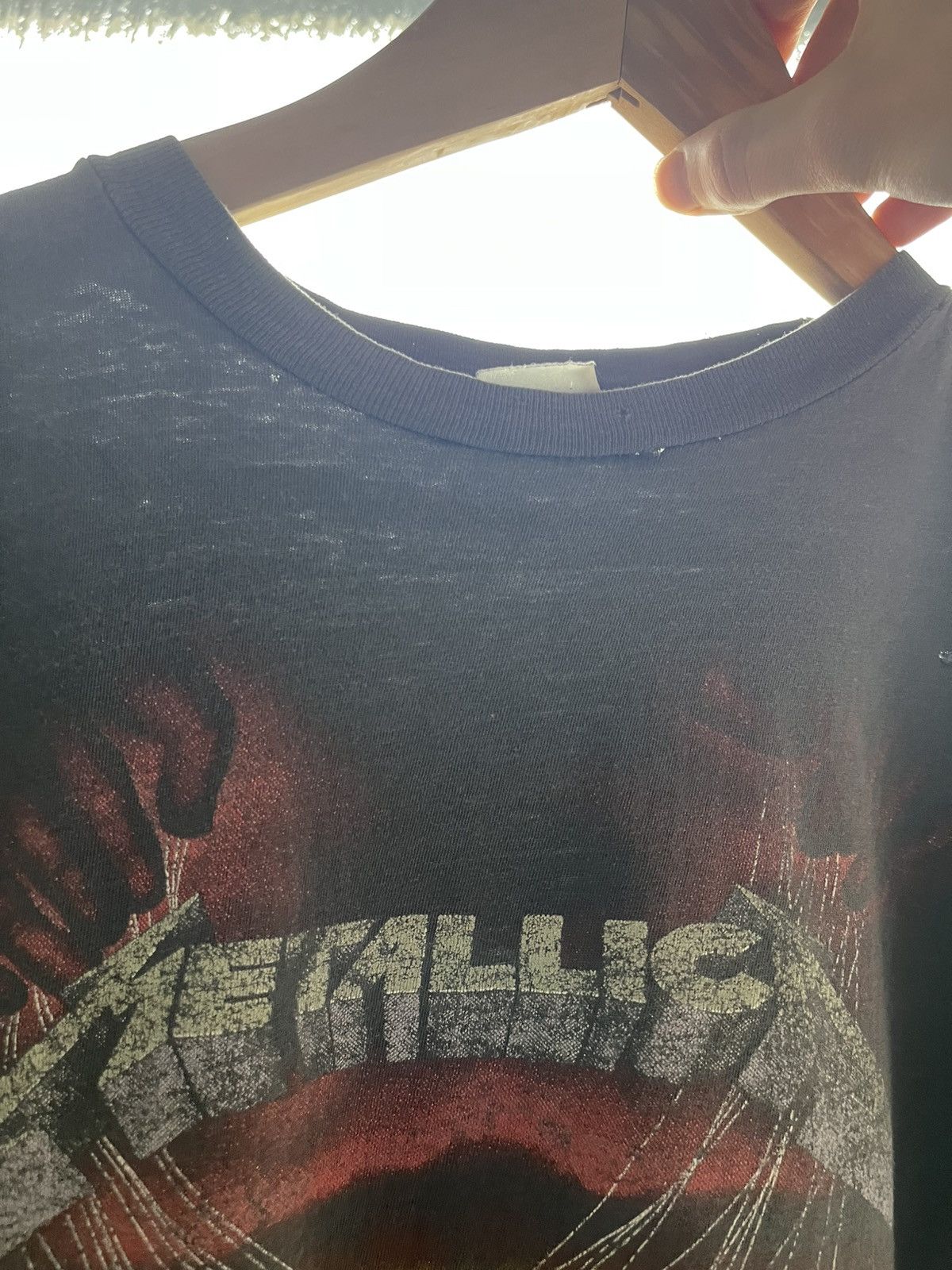 Band Tees vintage 80s metallica master of puppets t shirt Size US L / EU 52-54 / 3 - 2 Thumbnail