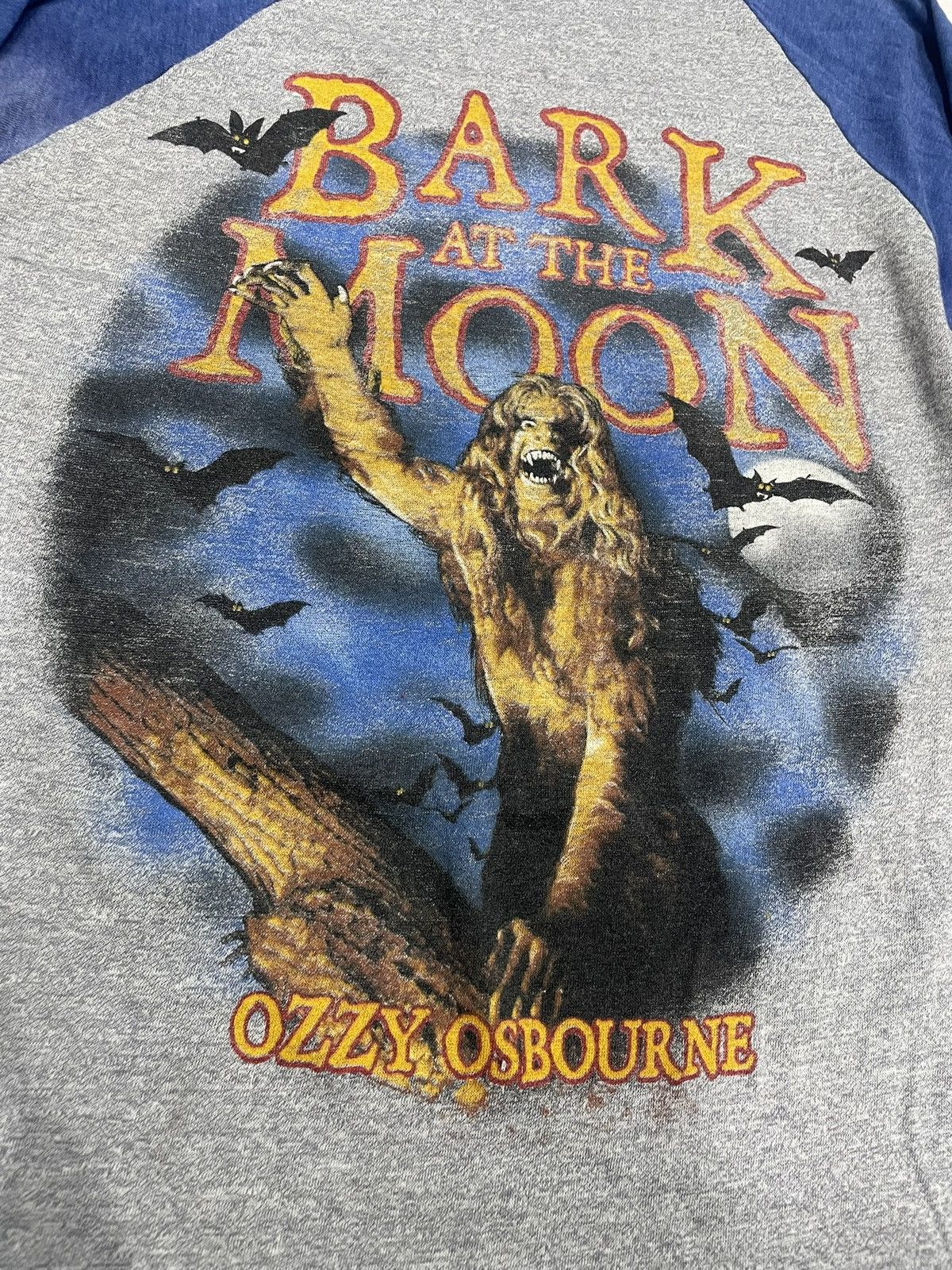 Other Ozzy Osbourne Bark At The Moon Tour Raglan Tee 🐺 🦇 🌙 ! Size US M / EU 48-50 / 2 - 2 Thumbnail