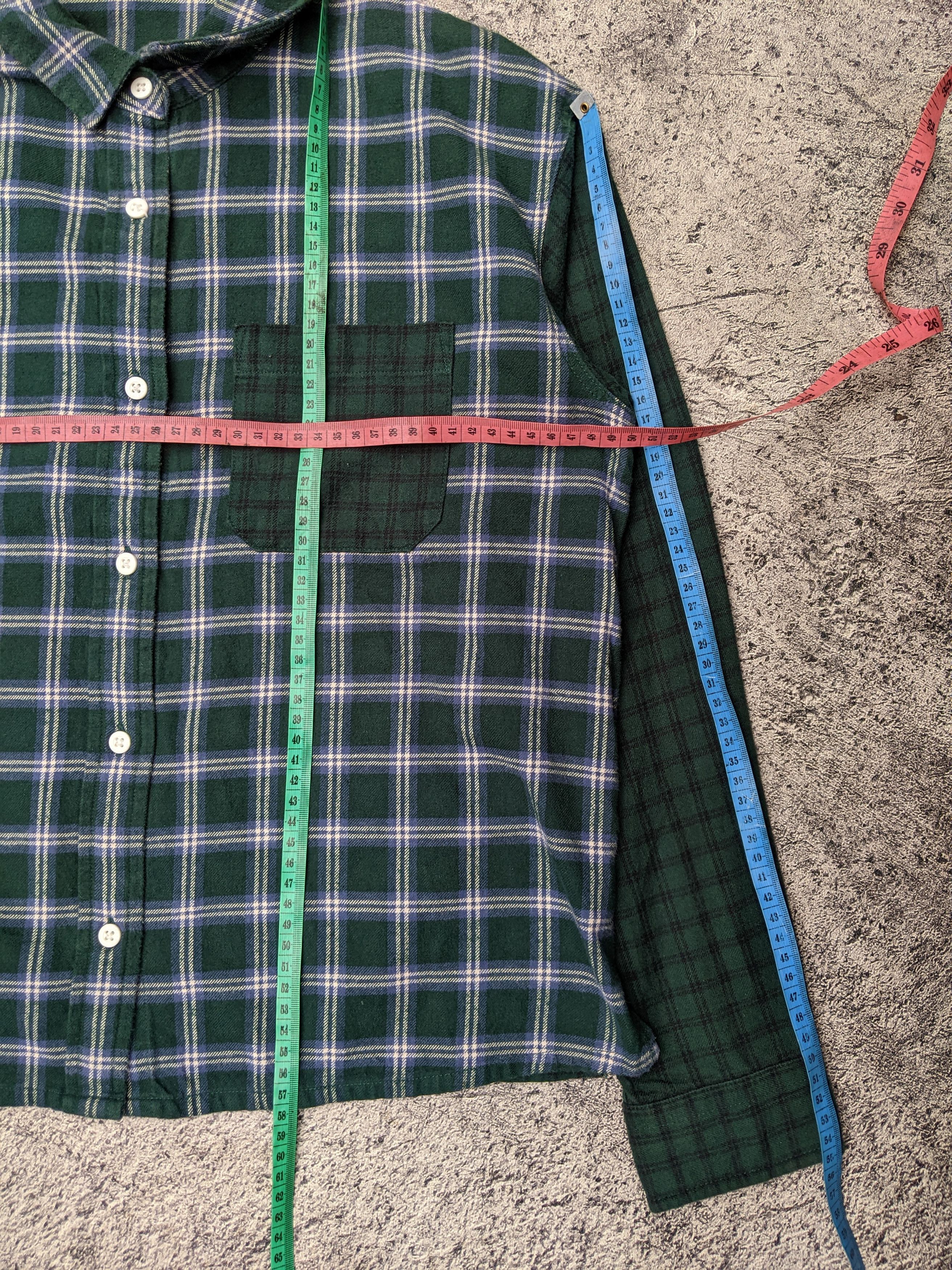 GU × Kim Jones KIM JONES X GU AW06/19 Split Personality Flannel Size US M / EU 48-50 / 2 - 10 Thumbnail