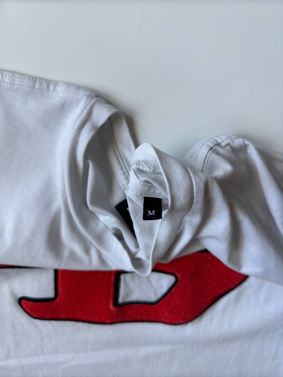 Diesel Diesel vintage y2k white t-shirt M Size US M / EU 48-50 / 2 - 5 Thumbnail