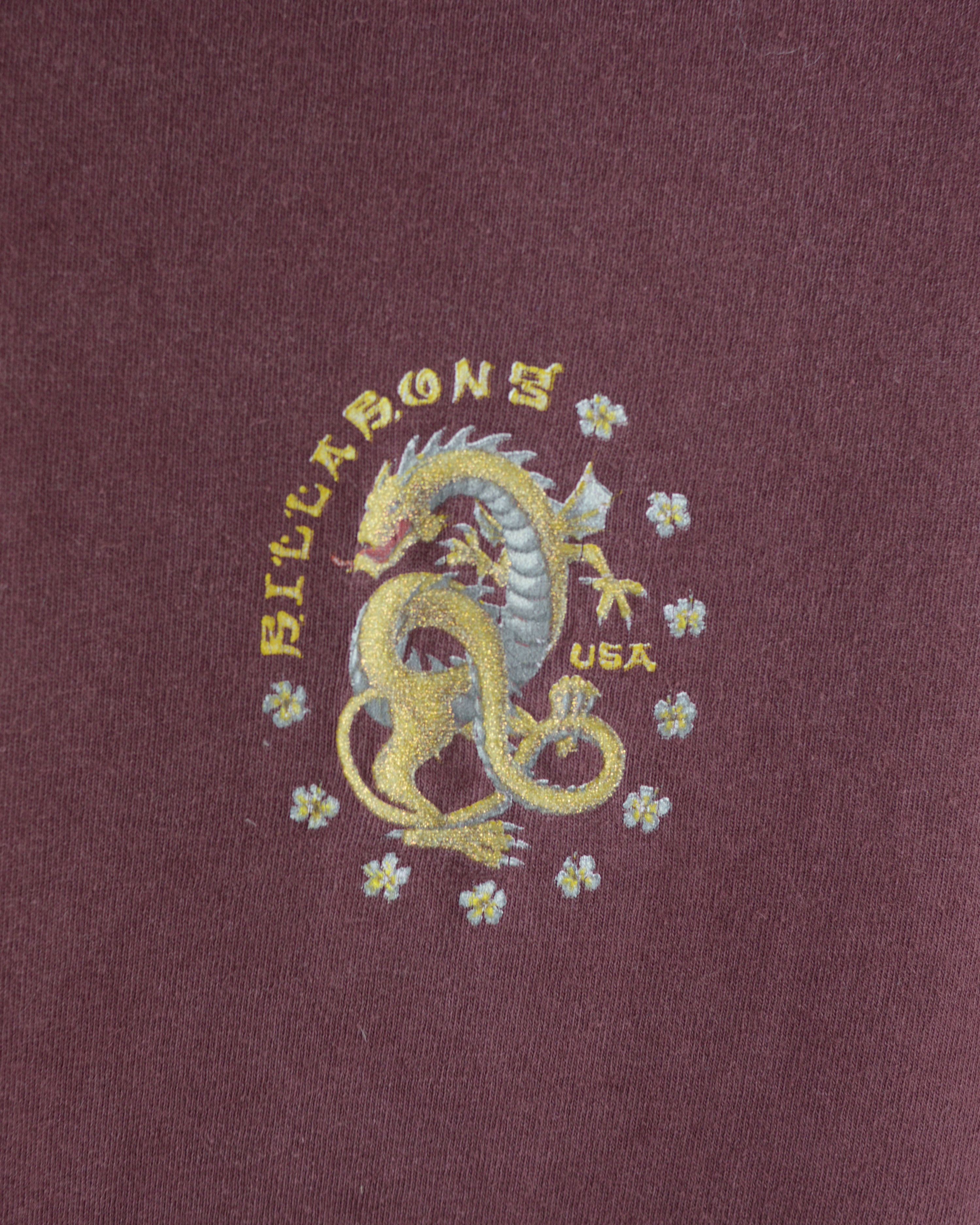 Billabong × Vintage Vintage Billa Bong Dragon 90s t shirt Size US L / EU 52-54 / 3 - 4 Thumbnail