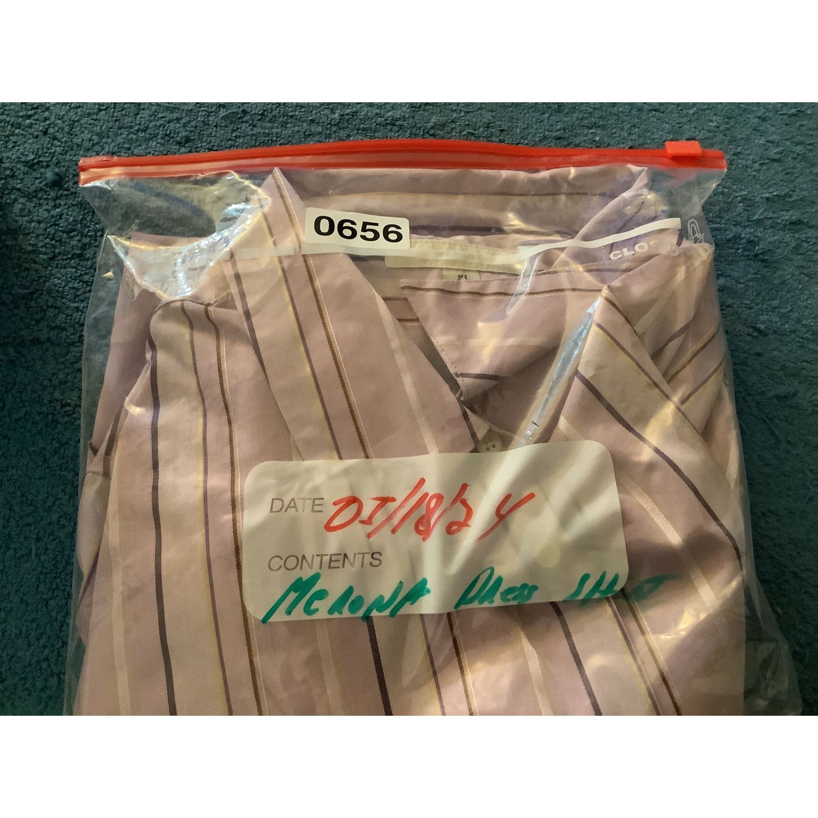 Merona MERONA Shirt Men's XL LS multicolor Size US XL / EU 56 / 4 - 7 Thumbnail