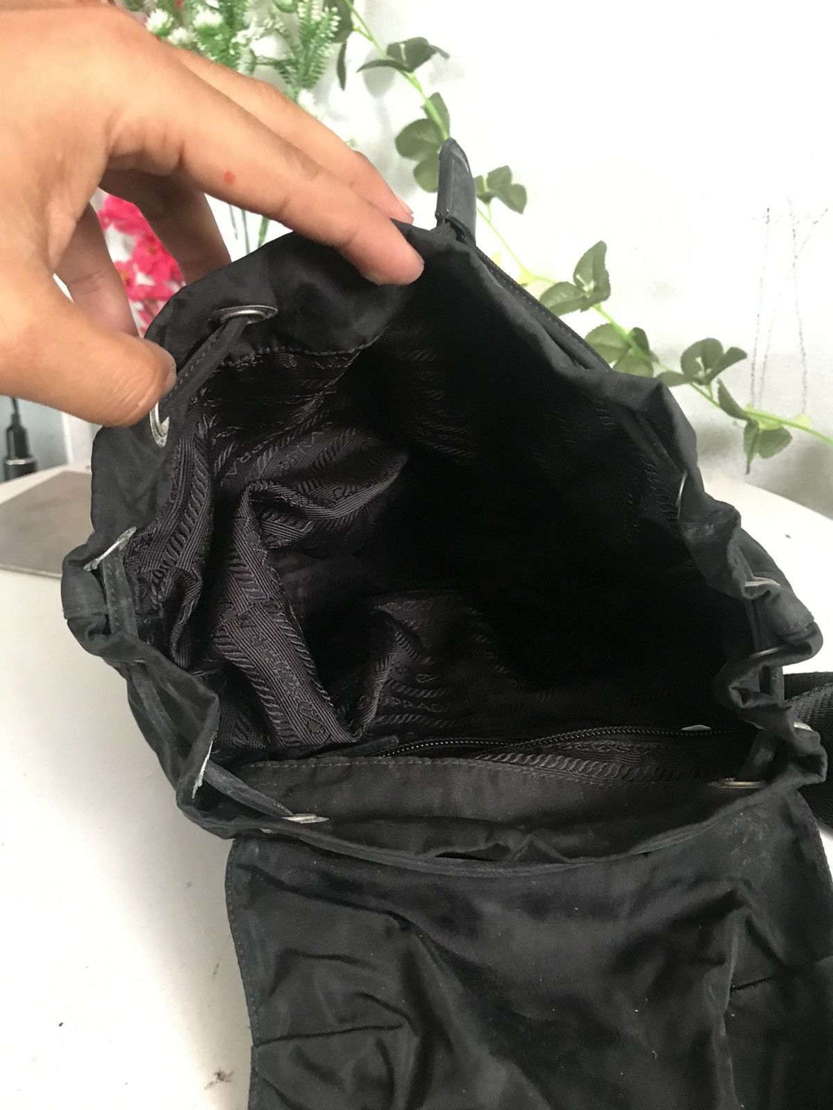 Prada Vintage Prada Mini Bagpack Size ONE SIZE - 9 Thumbnail