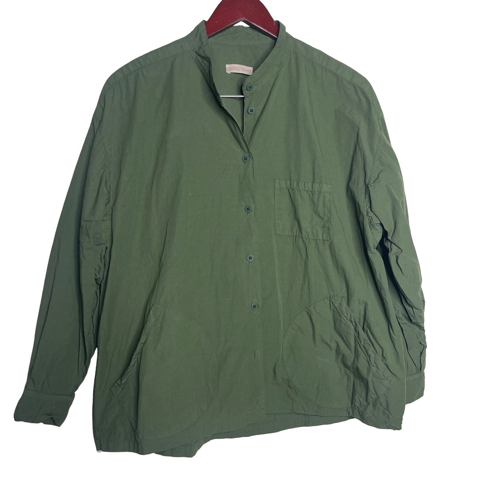 Jesse Kamm Jesse Kamm Okuda Shirt in green sz XS S Size S / US 4 / IT 40 - 1 Thumbnail