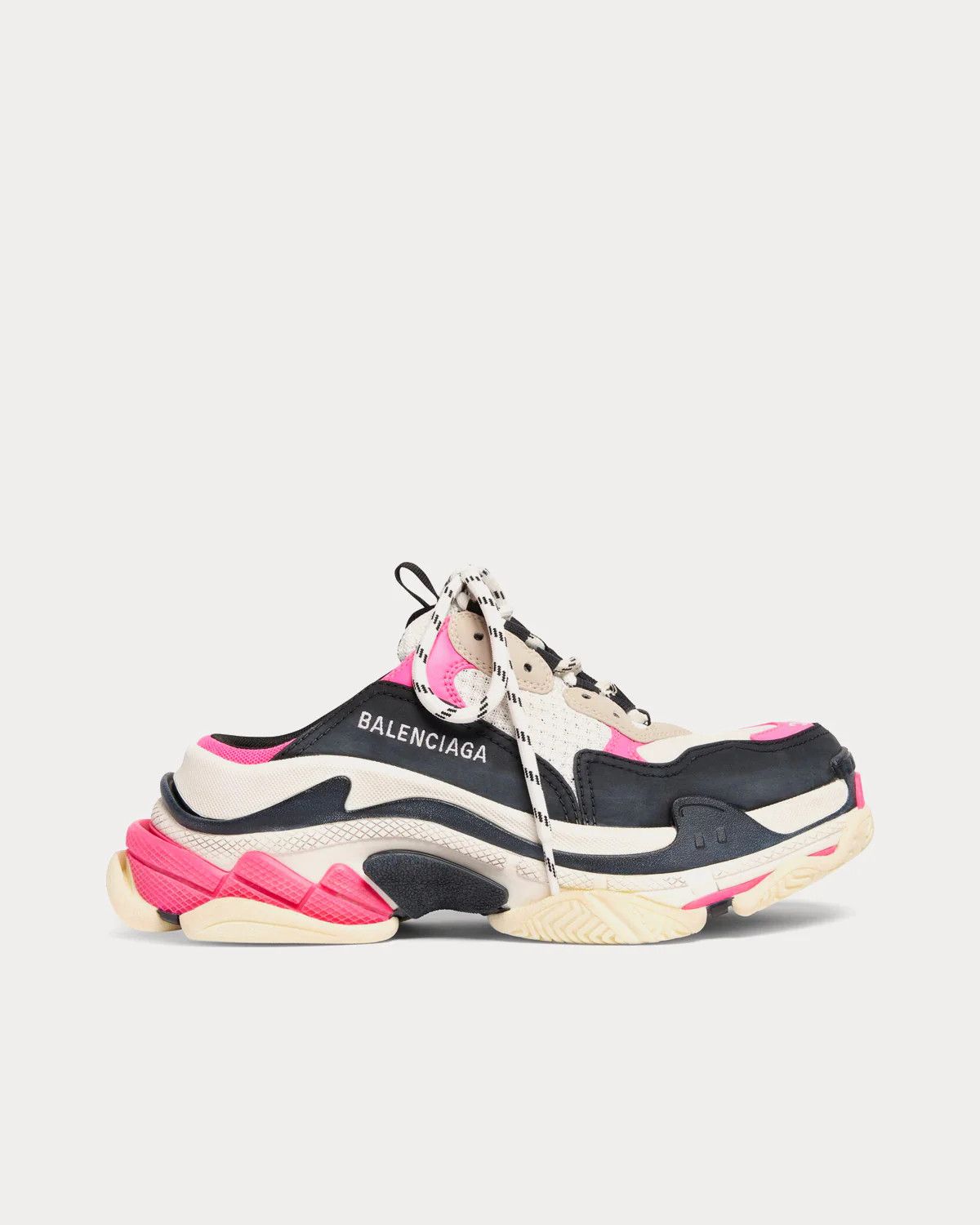 Balenciaga o1s1wg110325 Triple S Mules in Multicolor Size US 5 / IT 35 - 1 Thumbnail