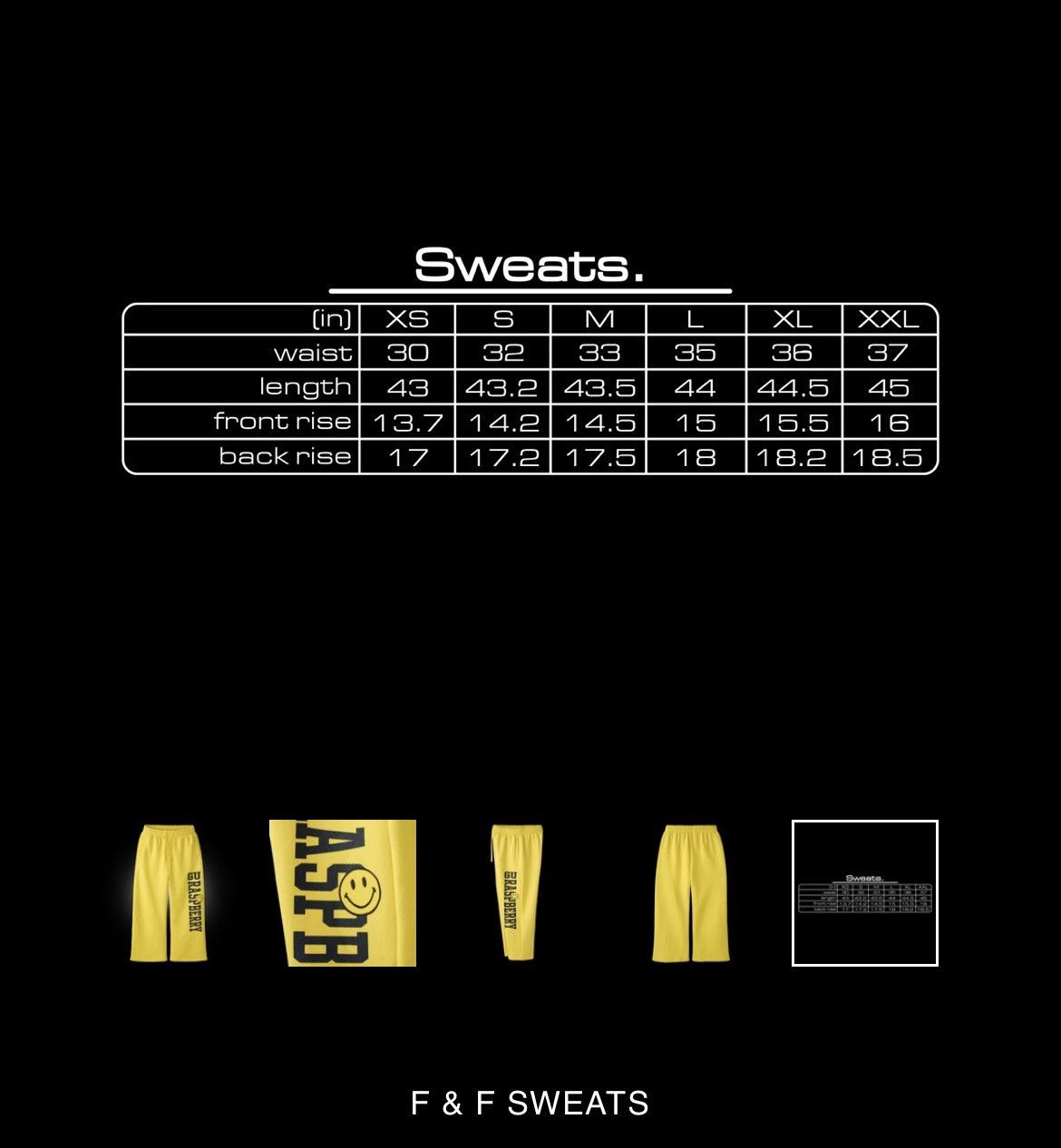 The GV Gallery The GV Gallery Greedy Unit F & F Sweatpants Yellow XL Size US 36 / EU 52 - 8 Thumbnail