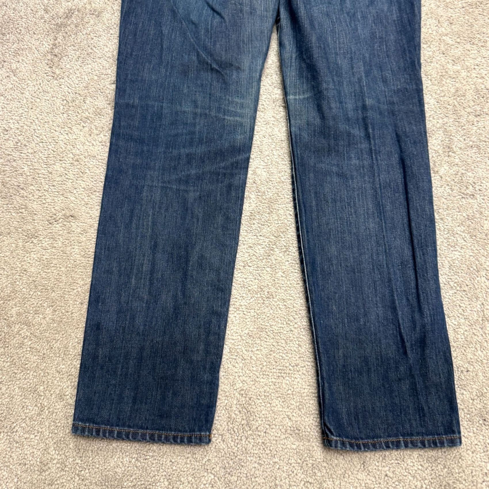 J Brand J. Brand Aidan Boyfriend Denim Jeans Womens 28 Blue Mid Rise Medium Wash Casual Size 28" / US 6 / IT 42 - 3 Thumbnail